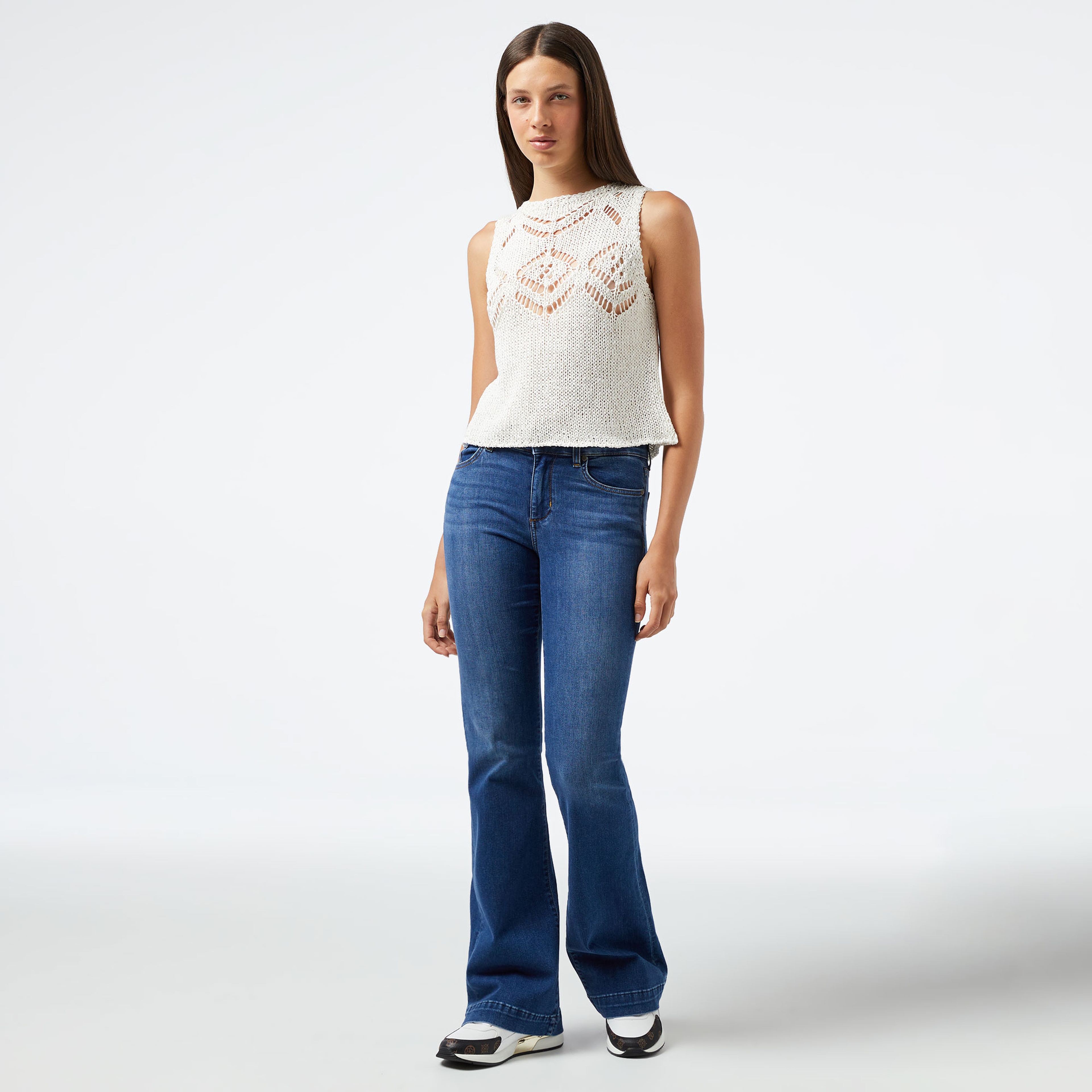 Liu Jo Kadın Lacivert Pantolon