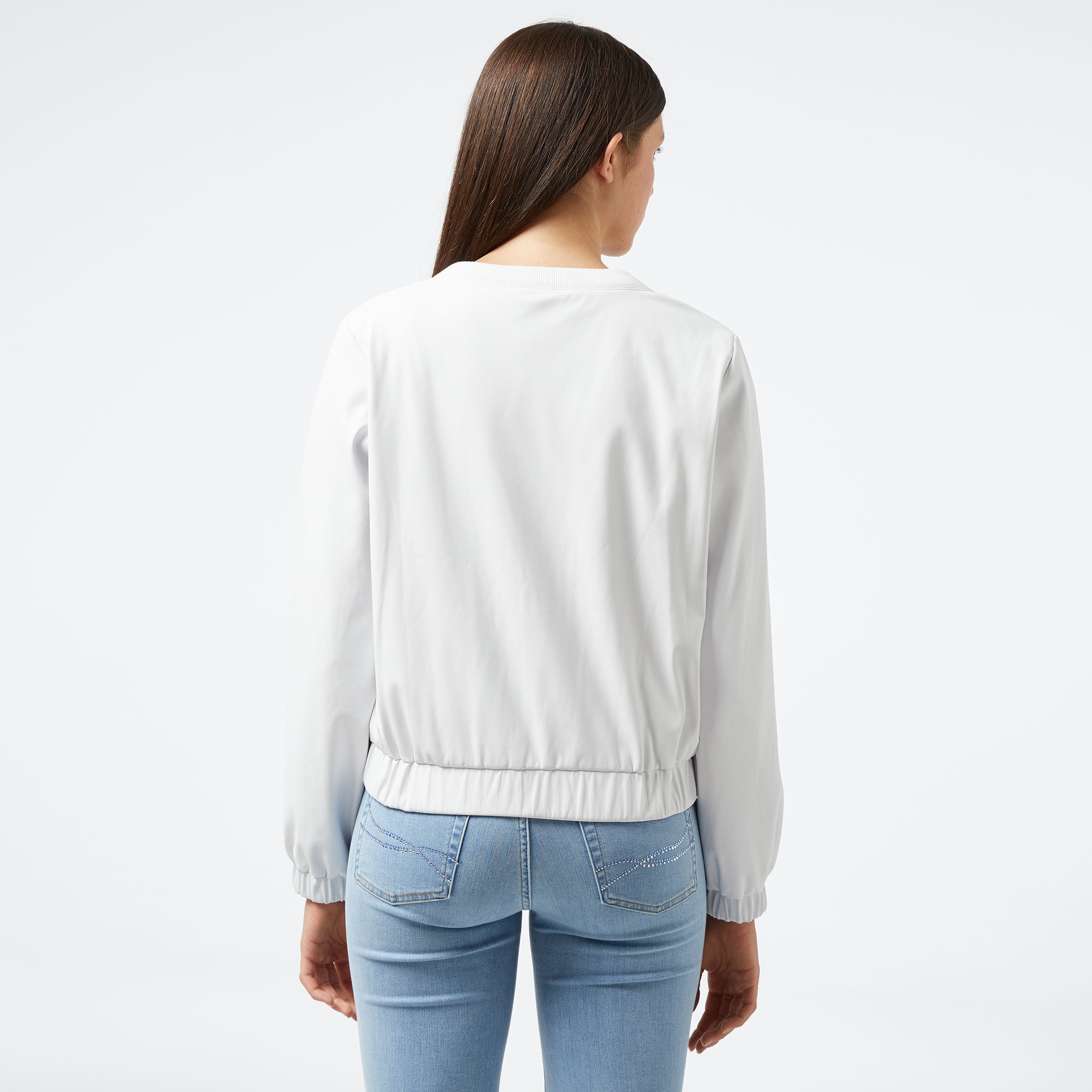 Liu Jo Kadın Beyaz Ceket