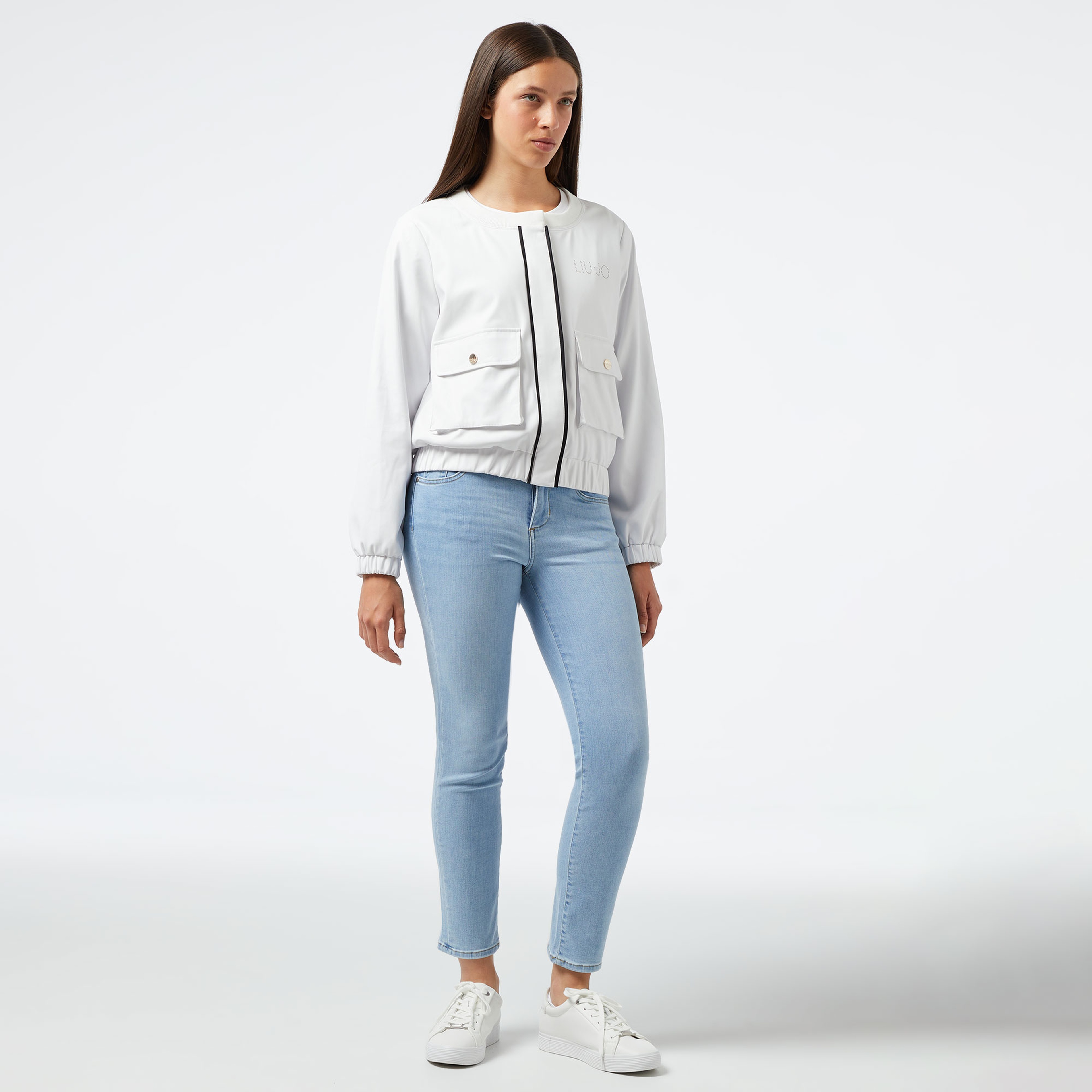 Liu Jo Kadın Beyaz Ceket