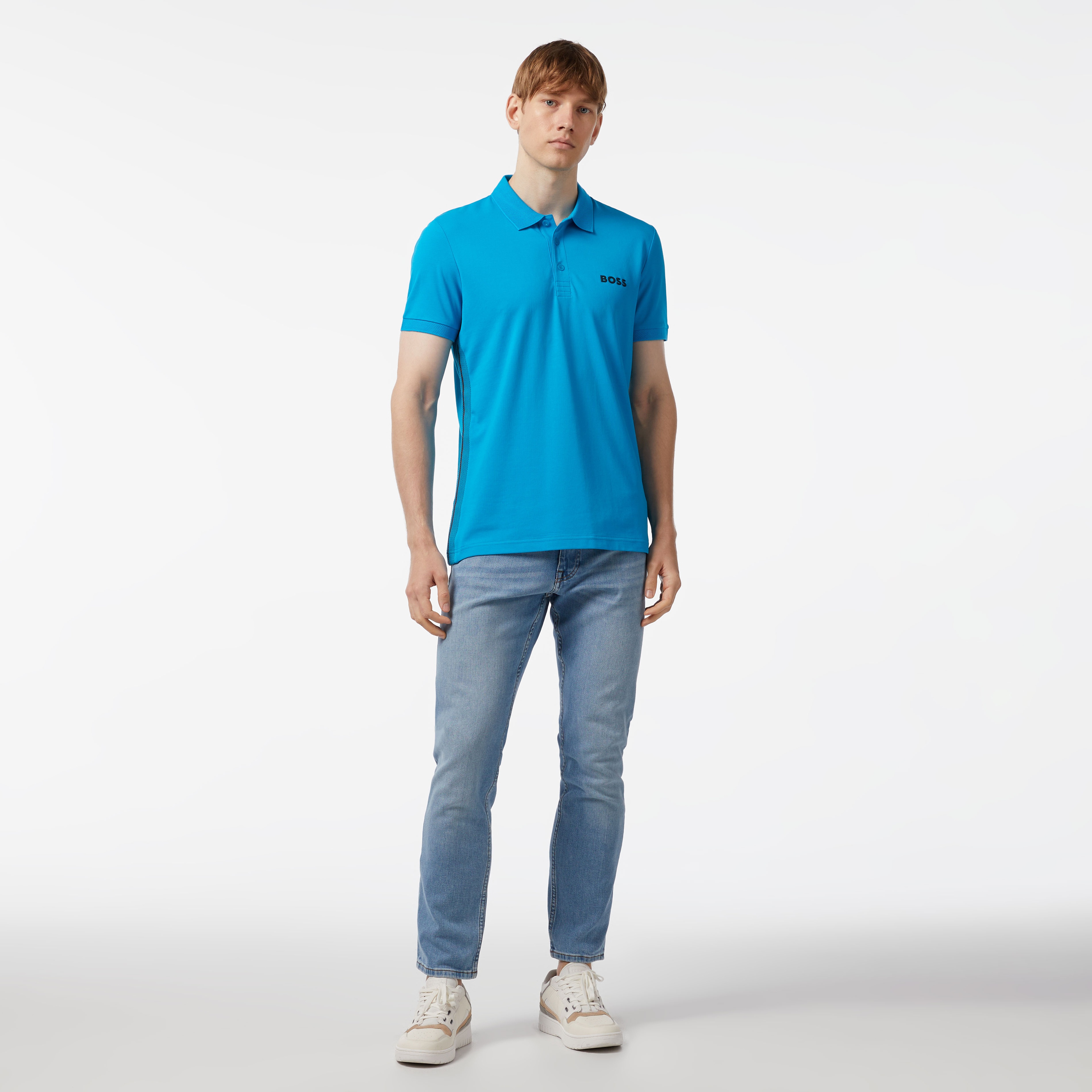Boss Erkek Turkuaz Polo