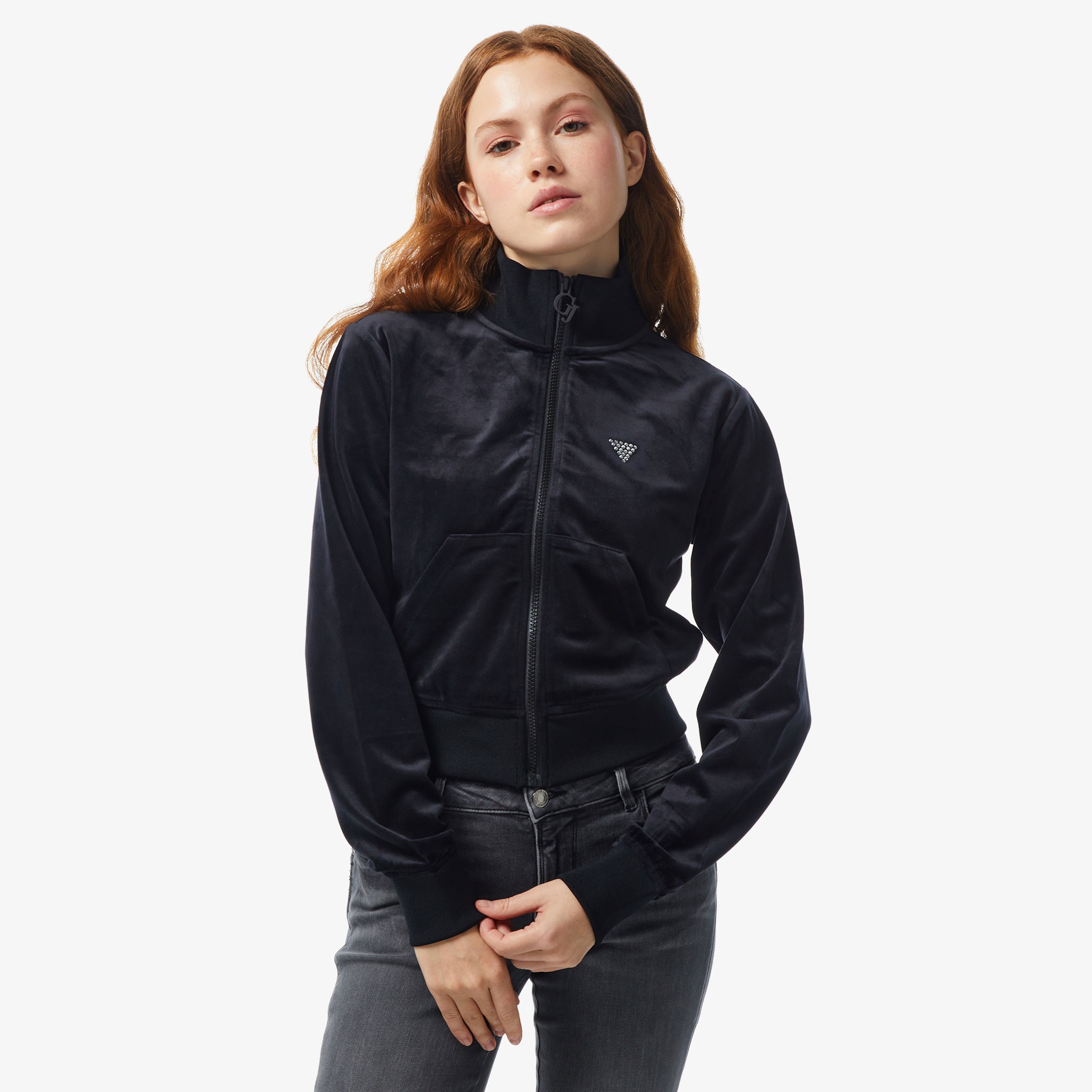 Guess Kadın Siyah Sweatshirt