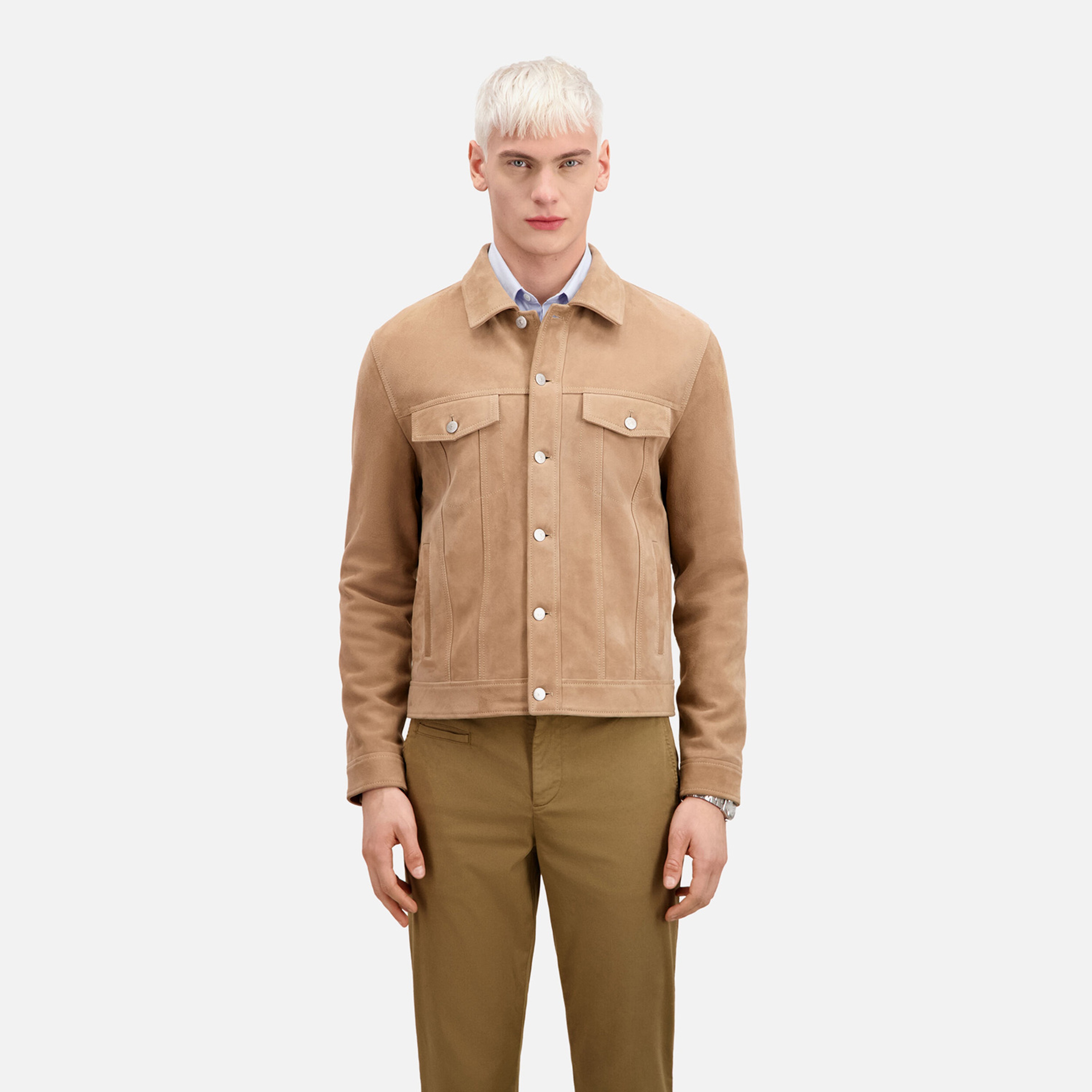 ERKEK BEJ SÜET CEKET