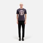 ERKEK BASKILI GRİ T-SHIRT