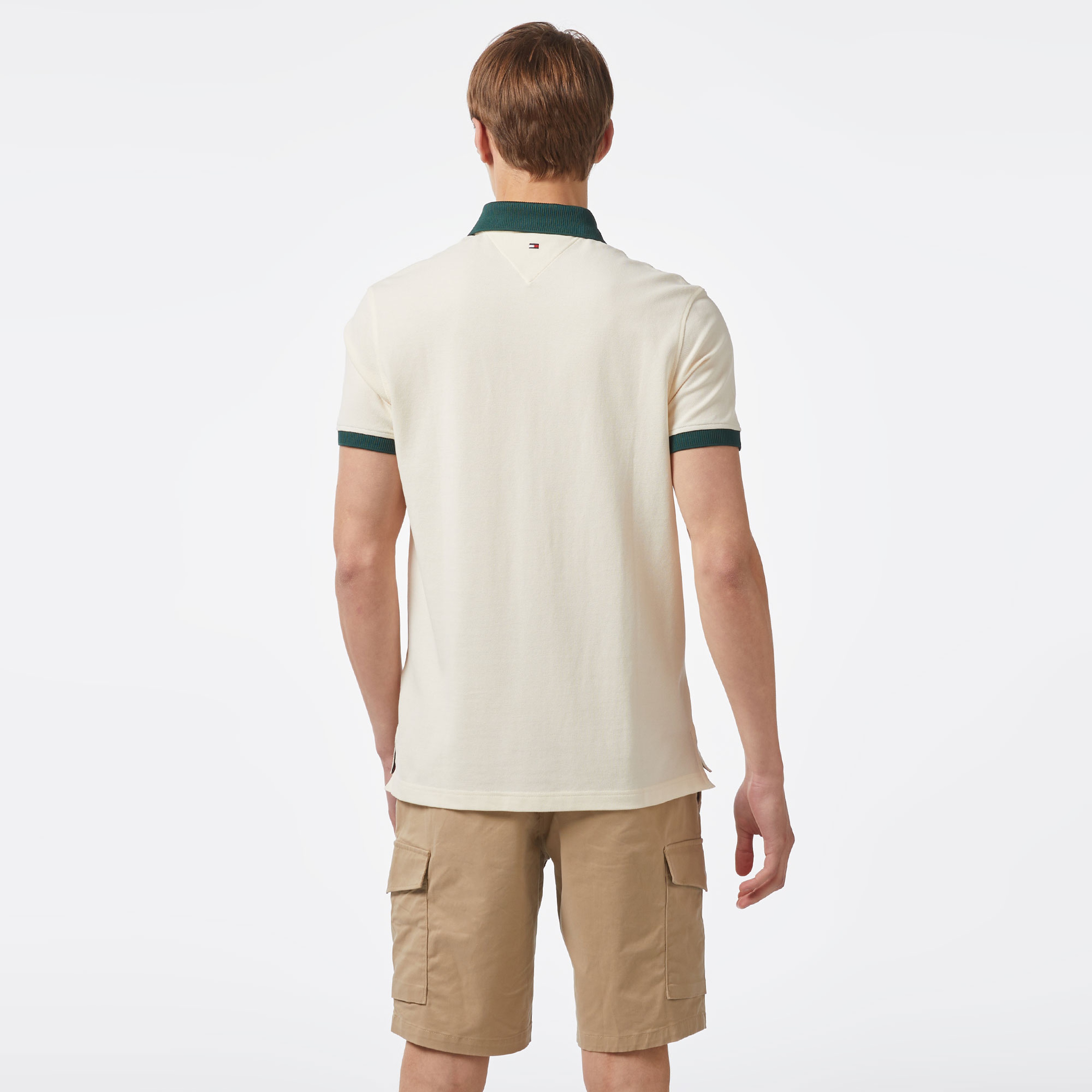 Tommy Hilfiger Erkek Bej Polo