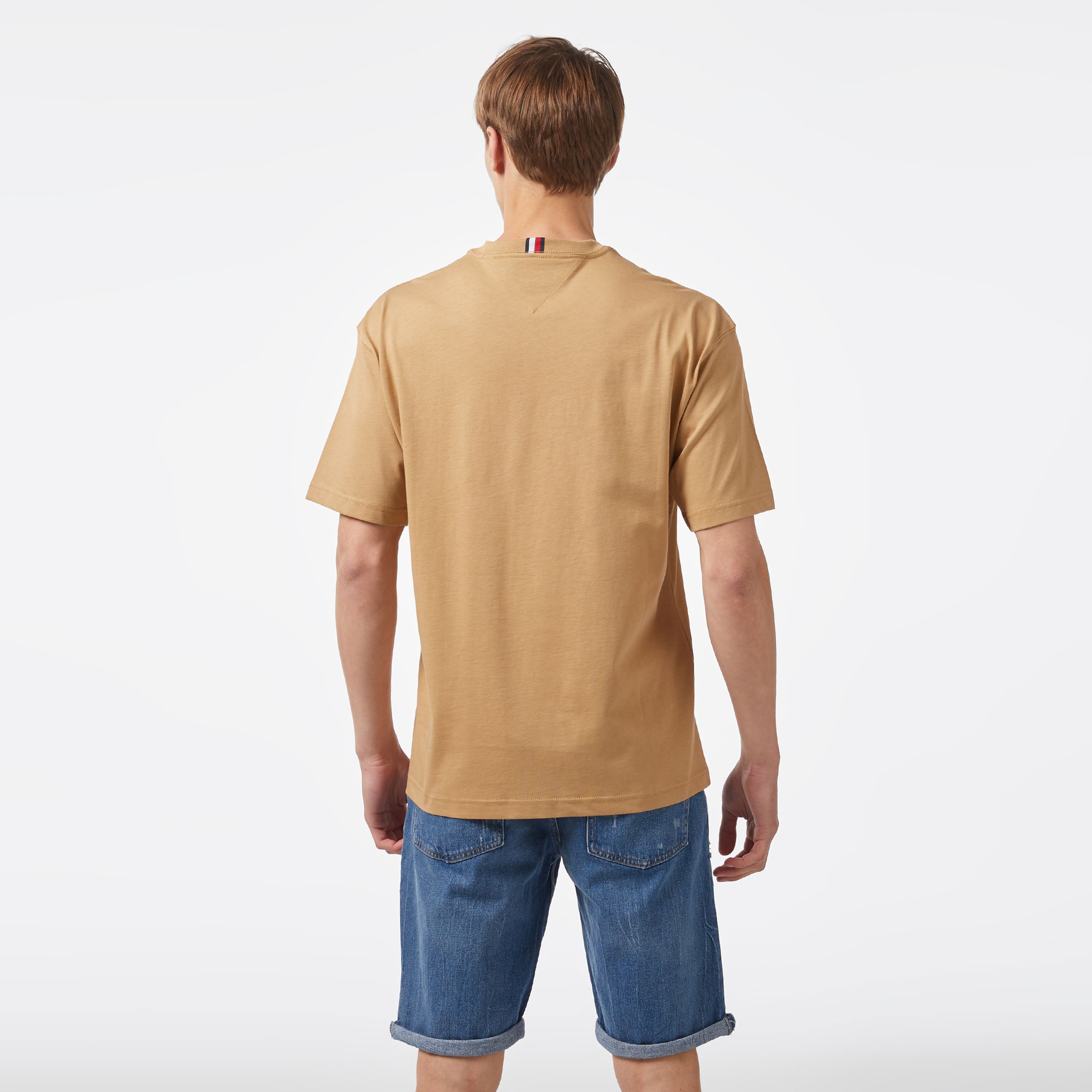 Tommy Hilfiger Erkek Haki Tshirt