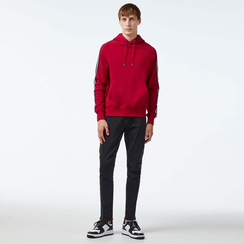 Tommy Hilfiger Erkek Kırmızı Sweatshirt