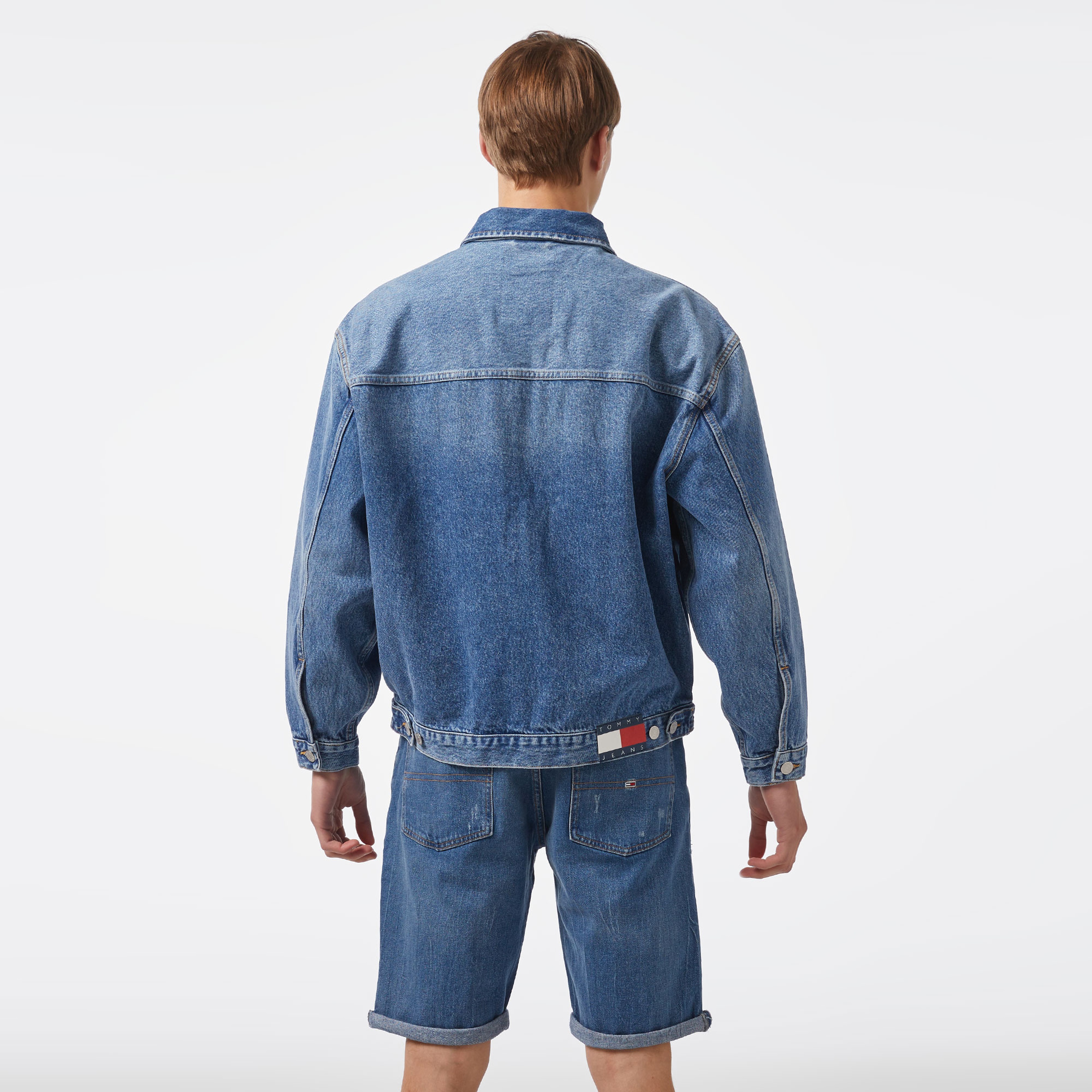 Tommy Hilfiger Erkek Mavi Mont