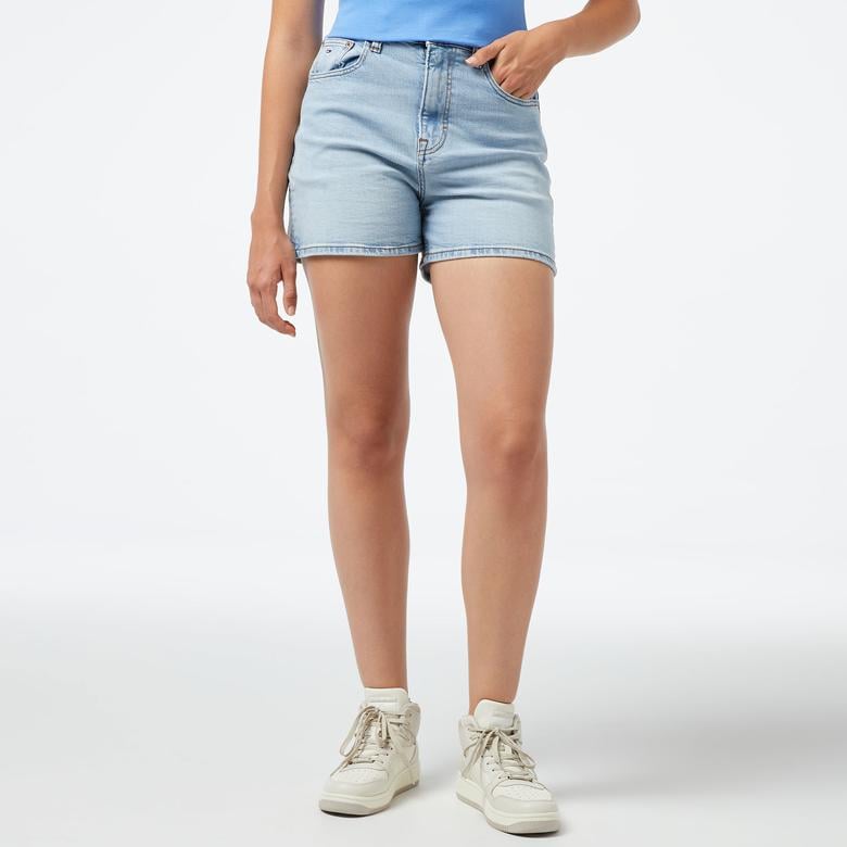 Tommy Hilfiger Kadın Mavi Şort