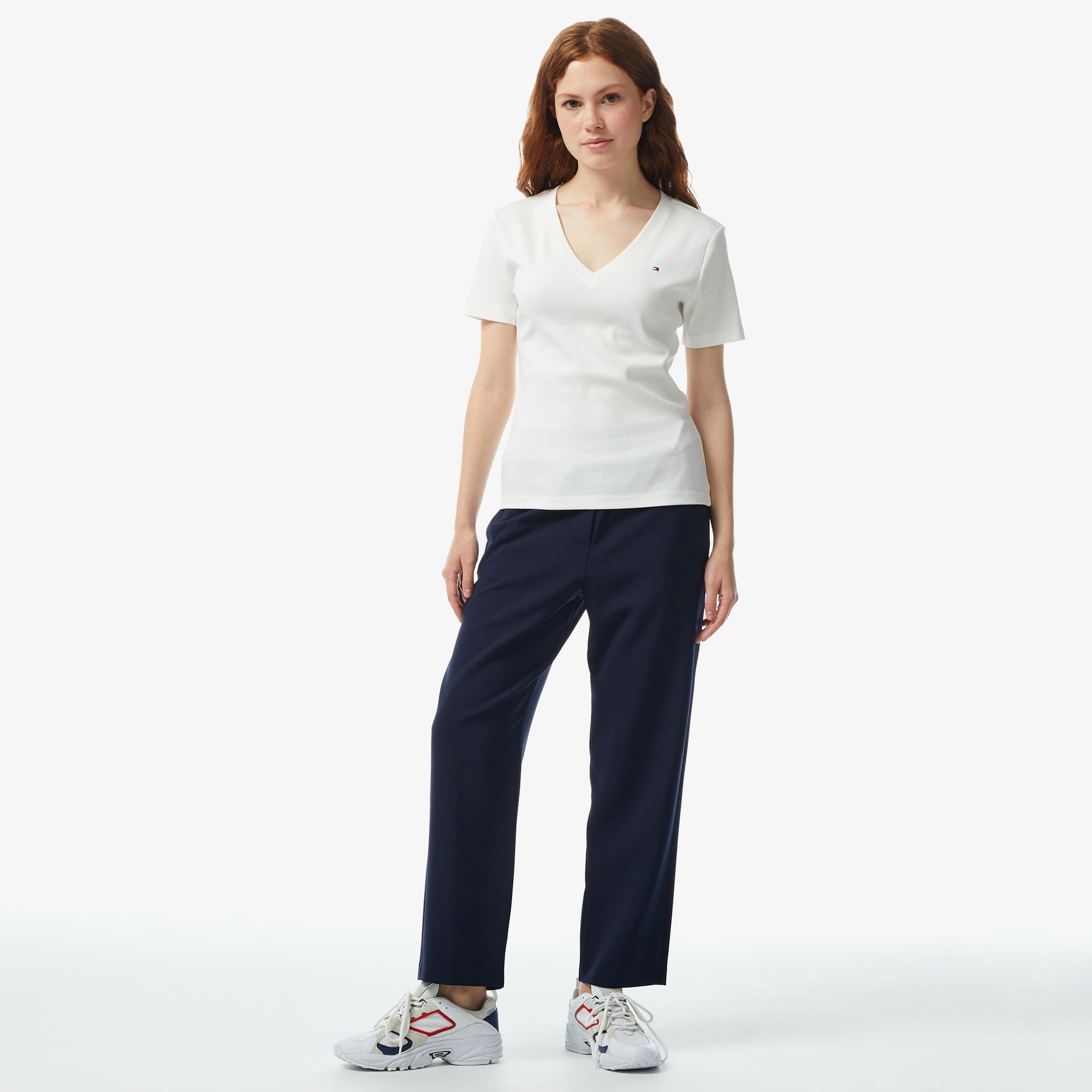 Tommy Hilfiger Kadın Mavi Pantolon