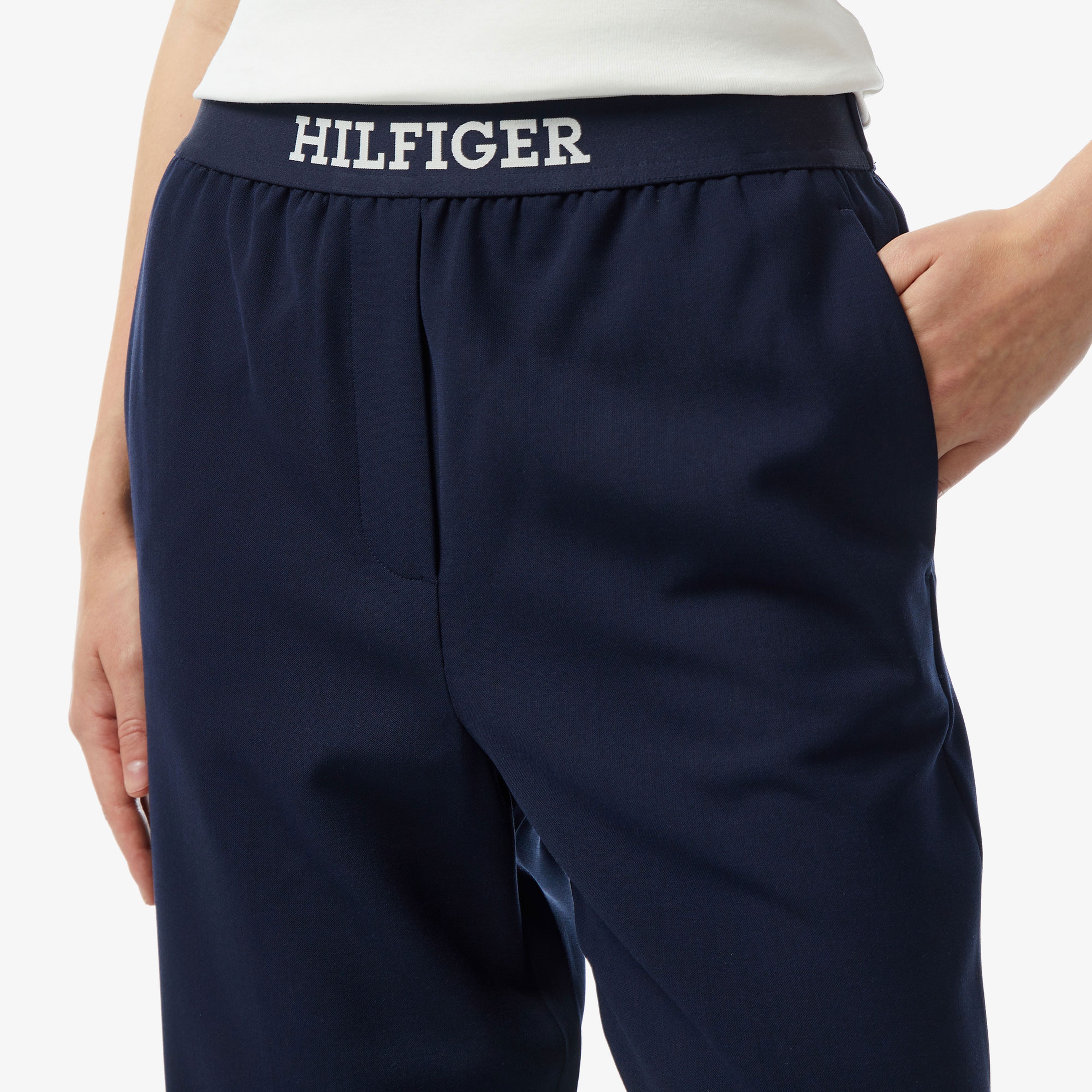 Tommy Hilfiger Kadın Mavi Pantolon