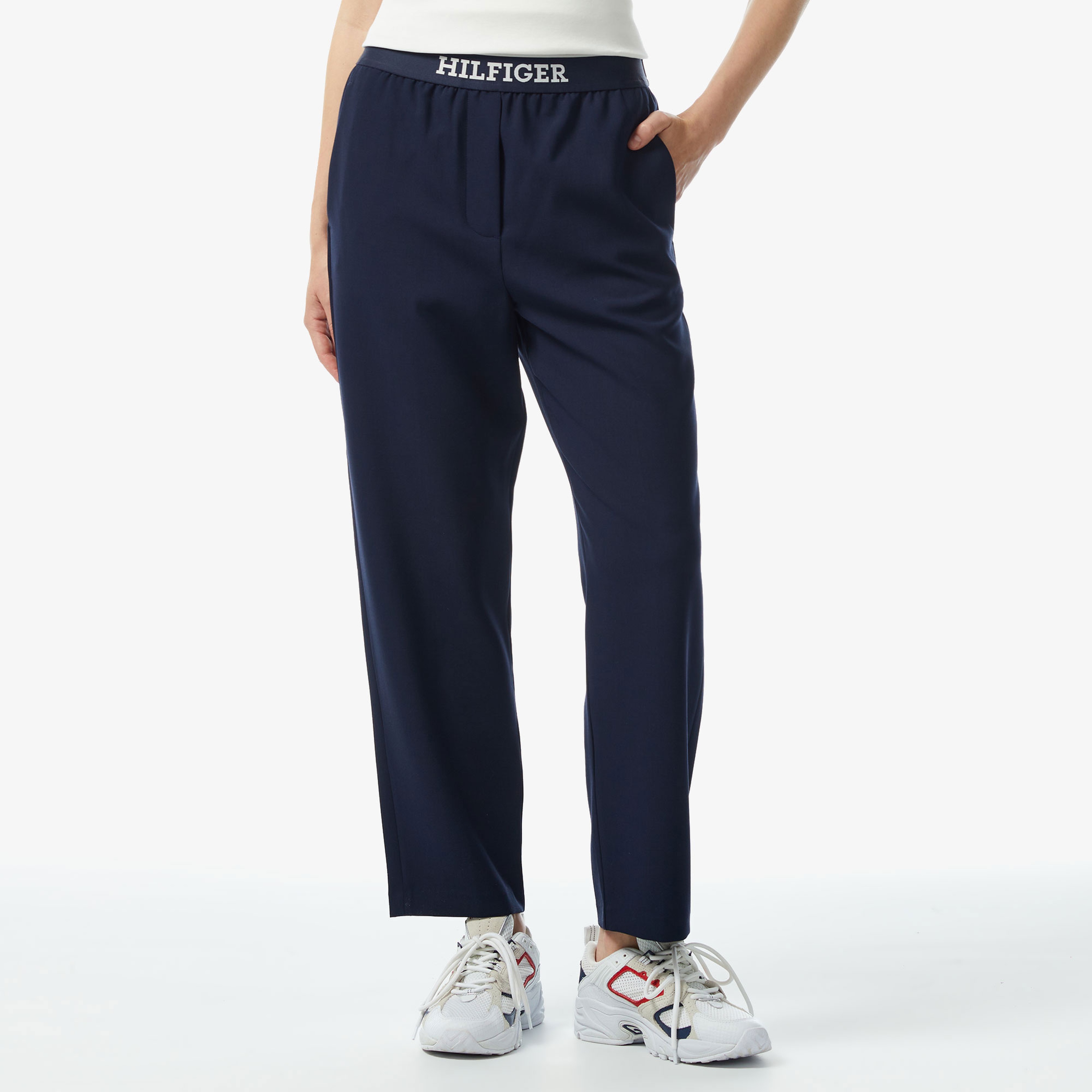 Tommy Hilfiger Kadın Mavi Pantolon