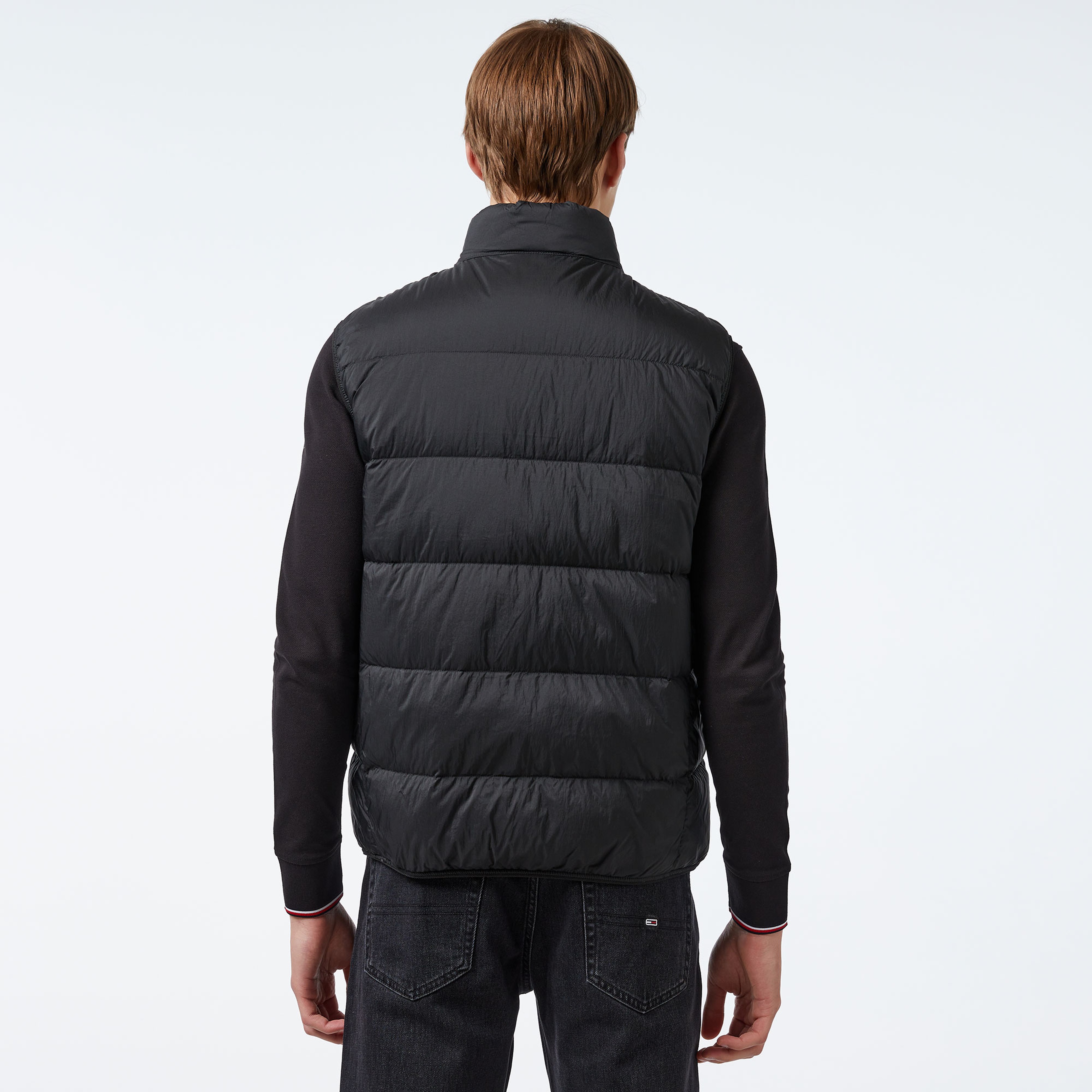 Tommy Hilfiger Erkek Siyah Yelek