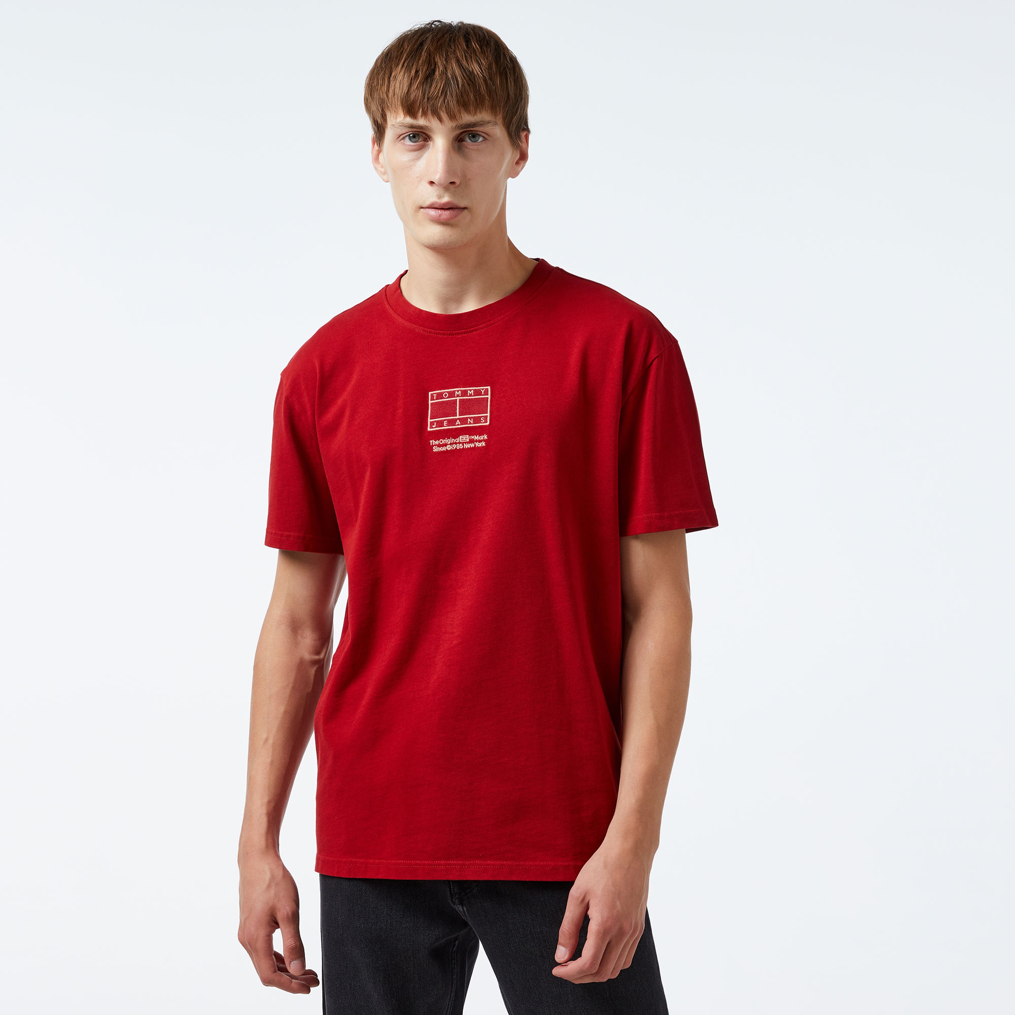 Tommy Hilfiger Erkek Kırmızı Tshirt