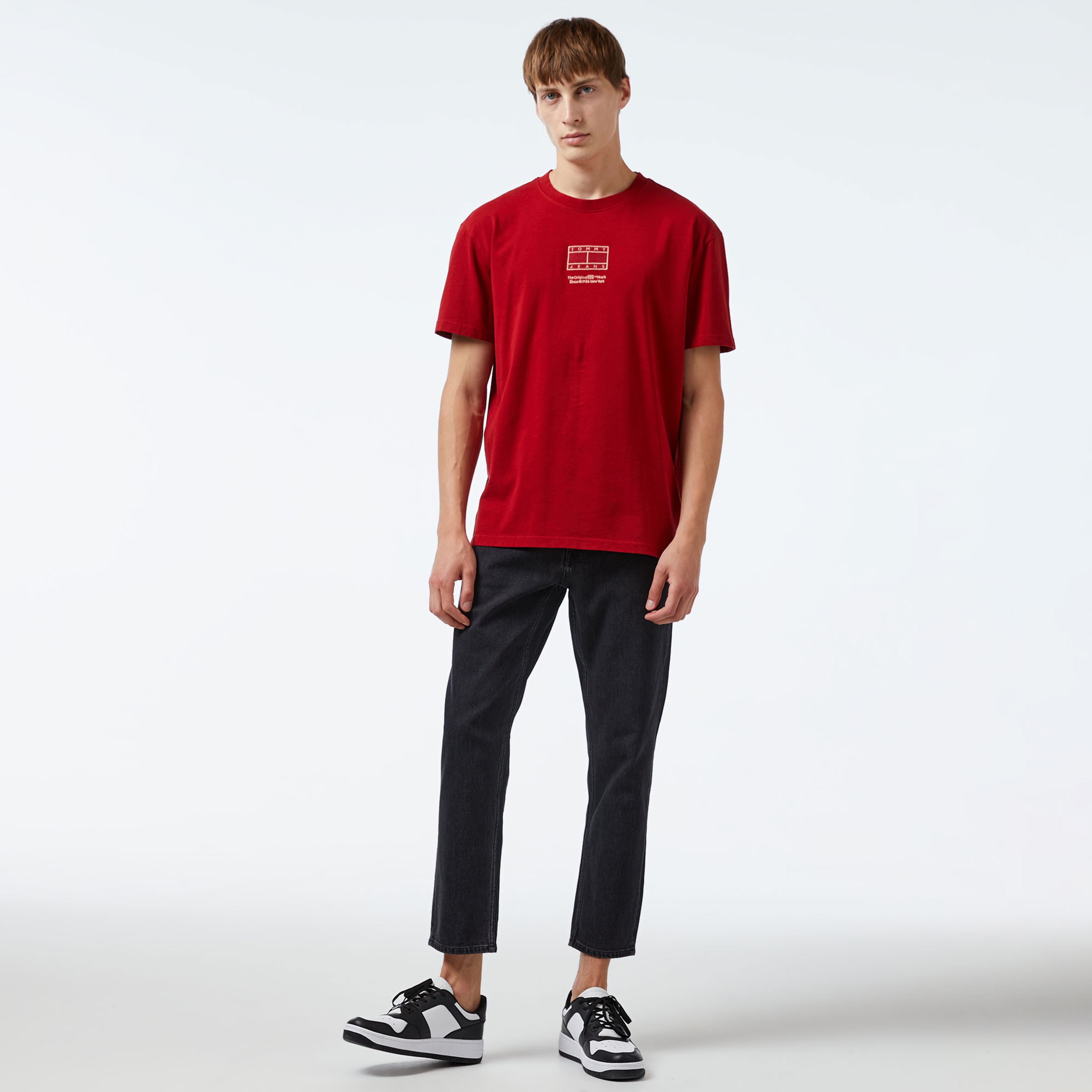 Tommy Hilfiger Erkek Kırmızı Tshirt
