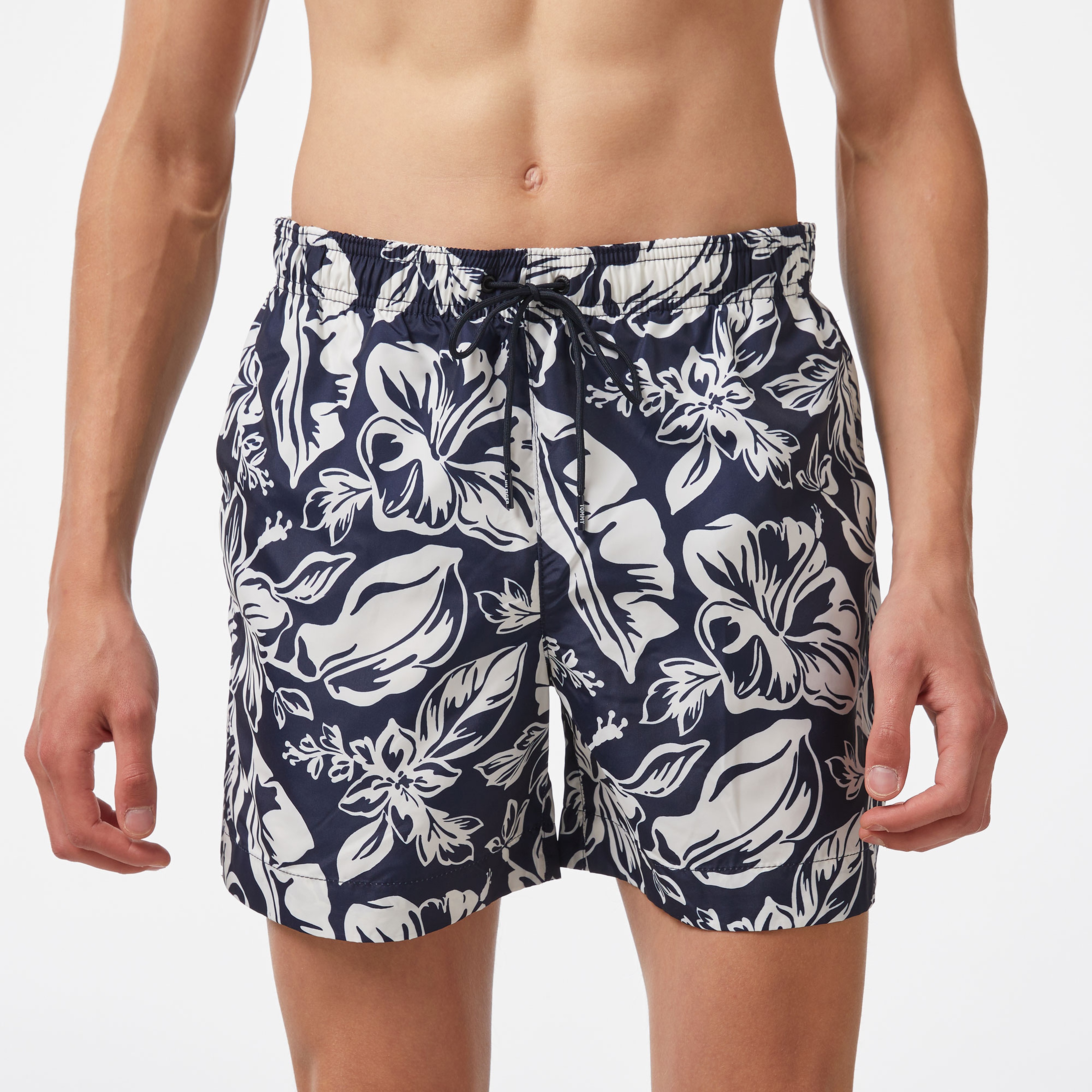 Tommy Hilfiger Erkek Beyaz Mayo Şort