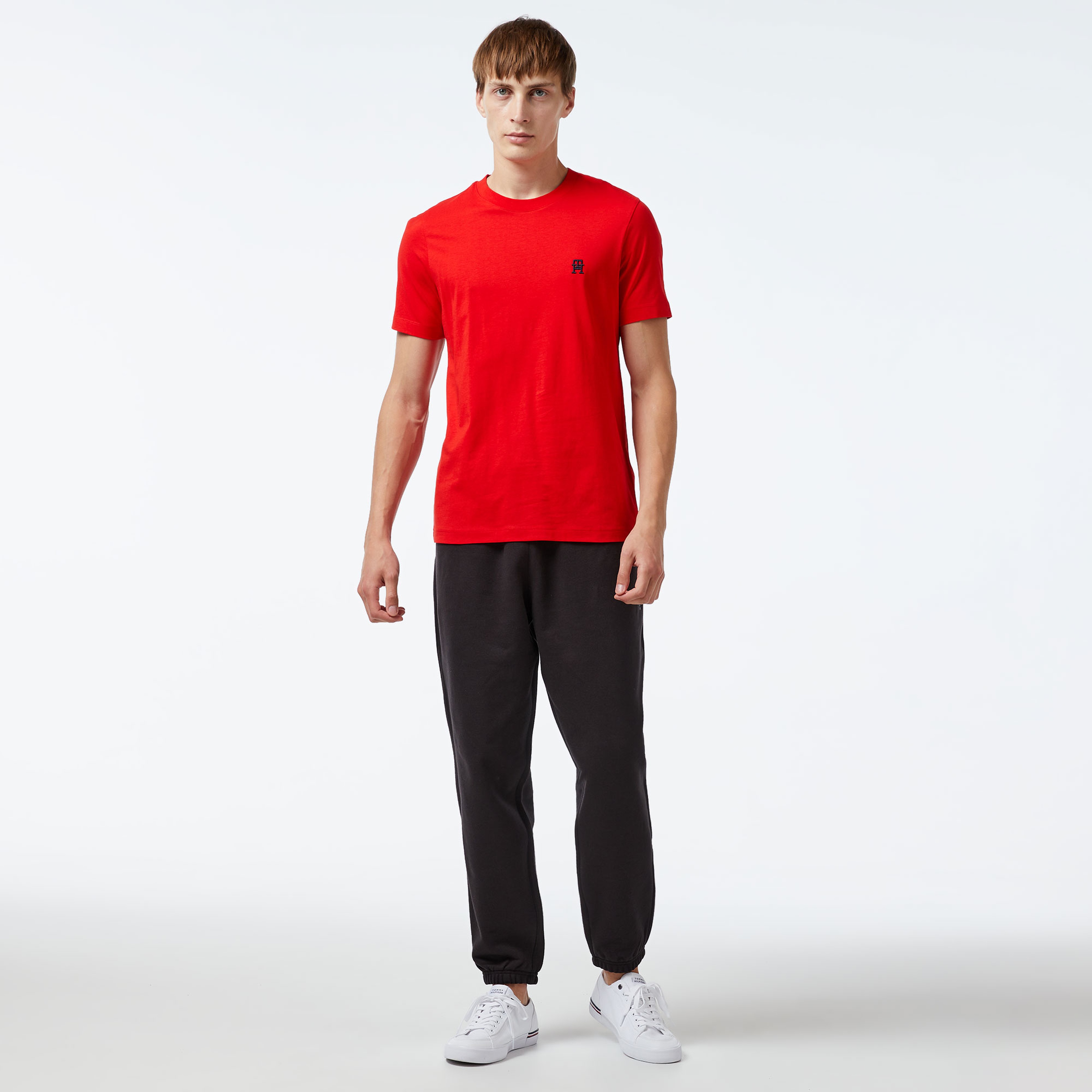 Tommy Hilfiger Erkek Kırmızı Tshirt