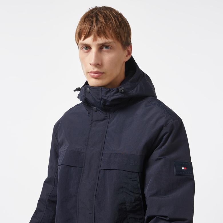 Tommy Hilfiger Erkek Mavi Mont