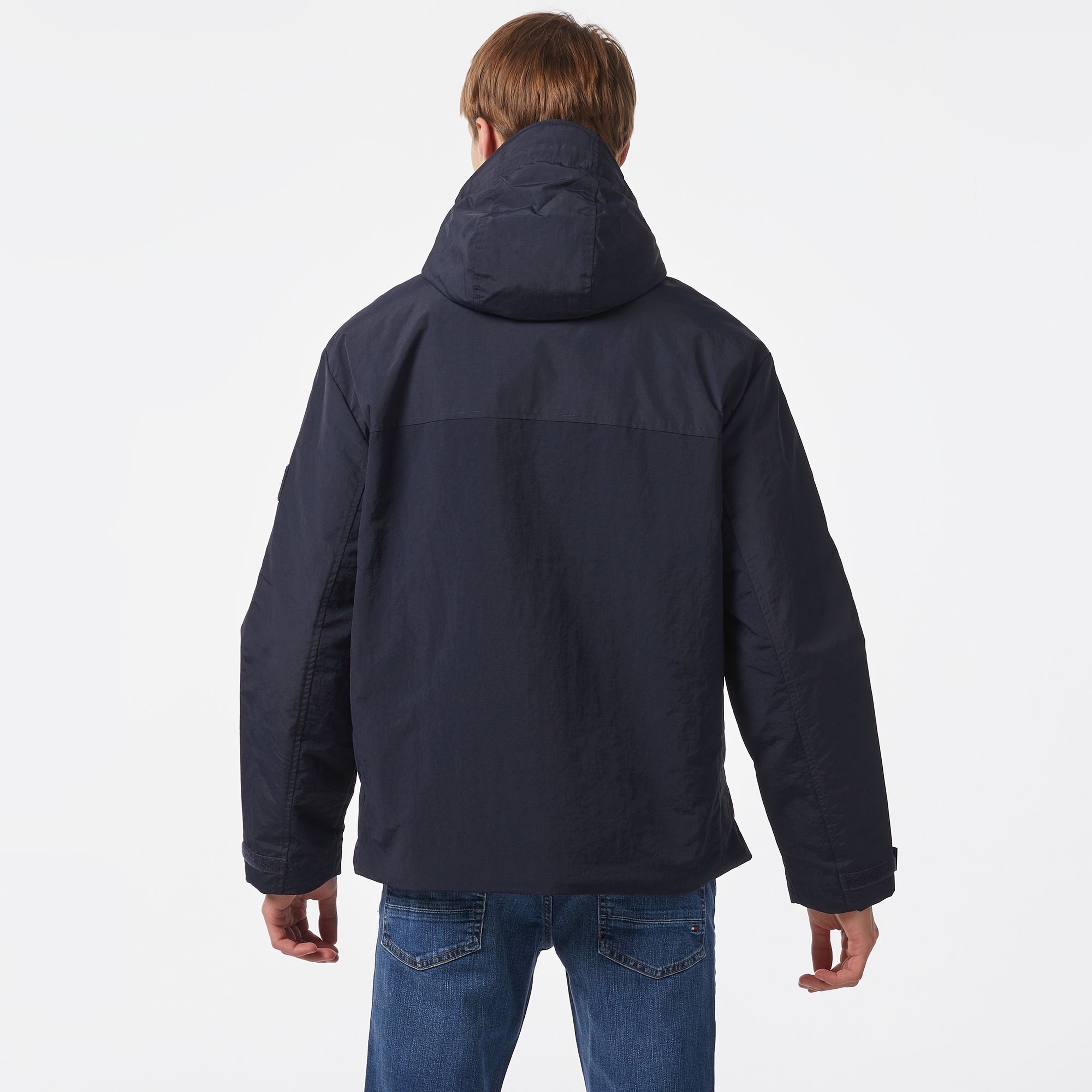 Tommy Hilfiger Erkek Mavi Mont