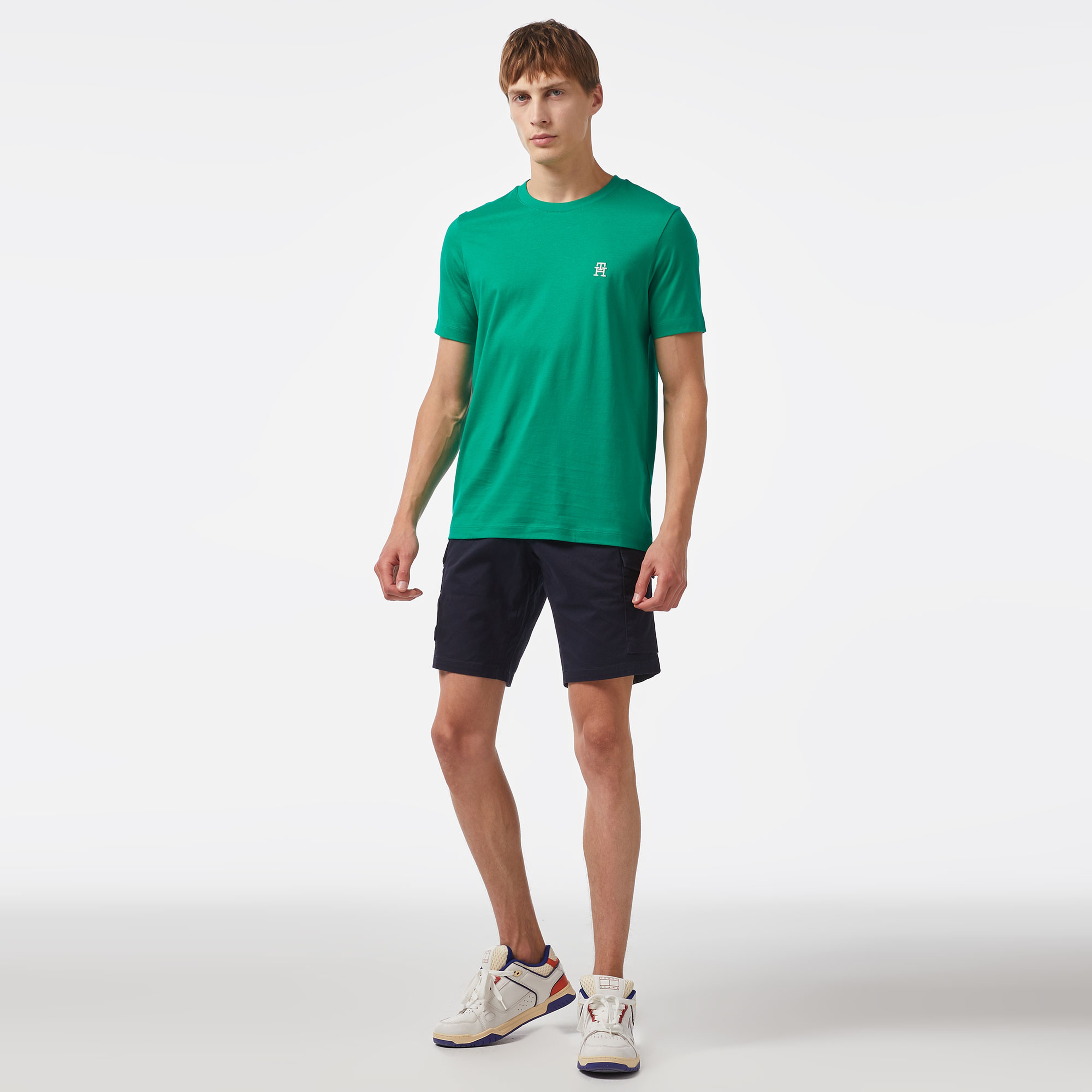 Tommy Hilfiger Erkek Yeşil Tshirt