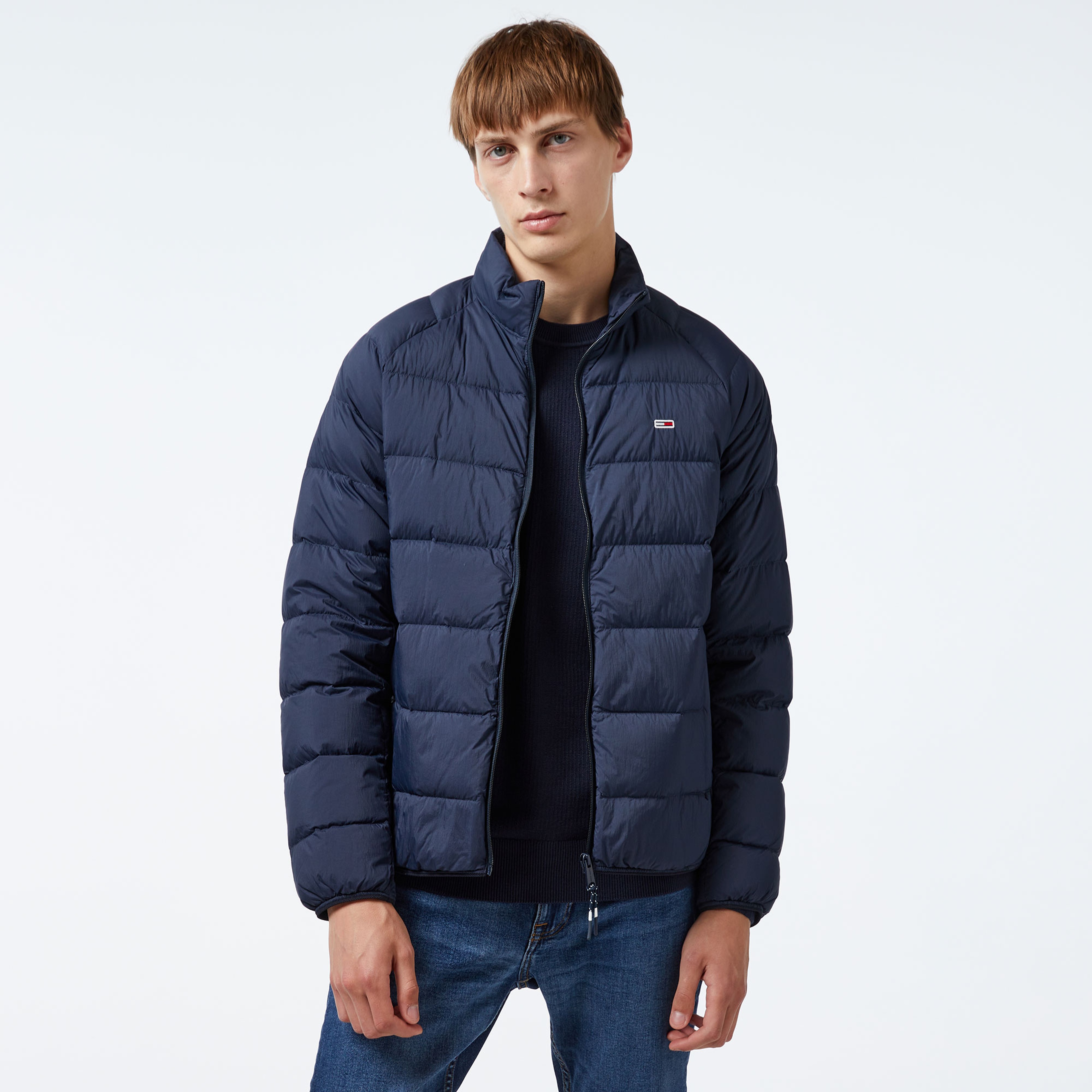 Tommy Hilfiger Erkek Mavi Mont