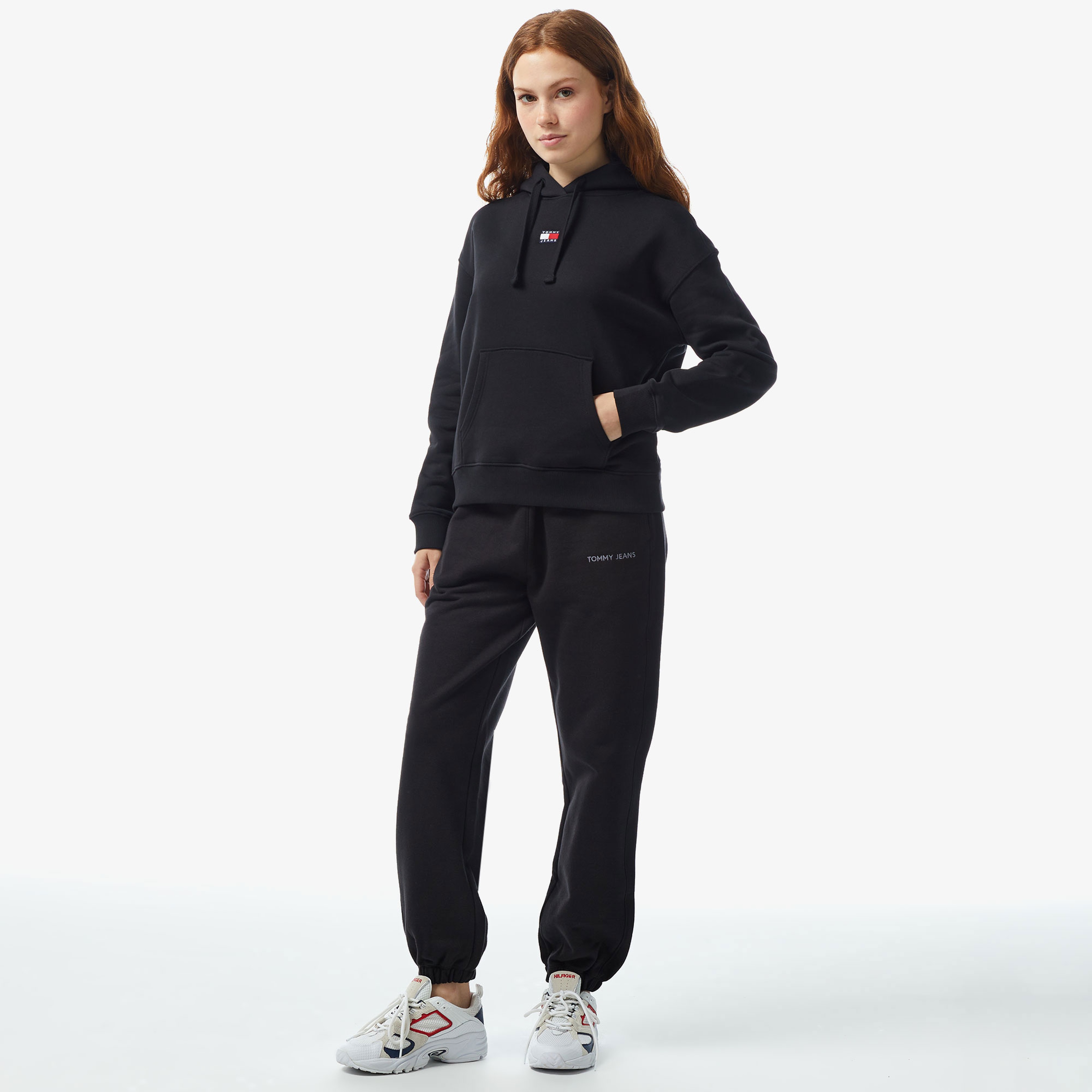 Tommy Hilfiger Kadın Siyah Sweatshirt