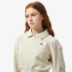 Tommy Hilfiger Kadın Bej Sweatshirt