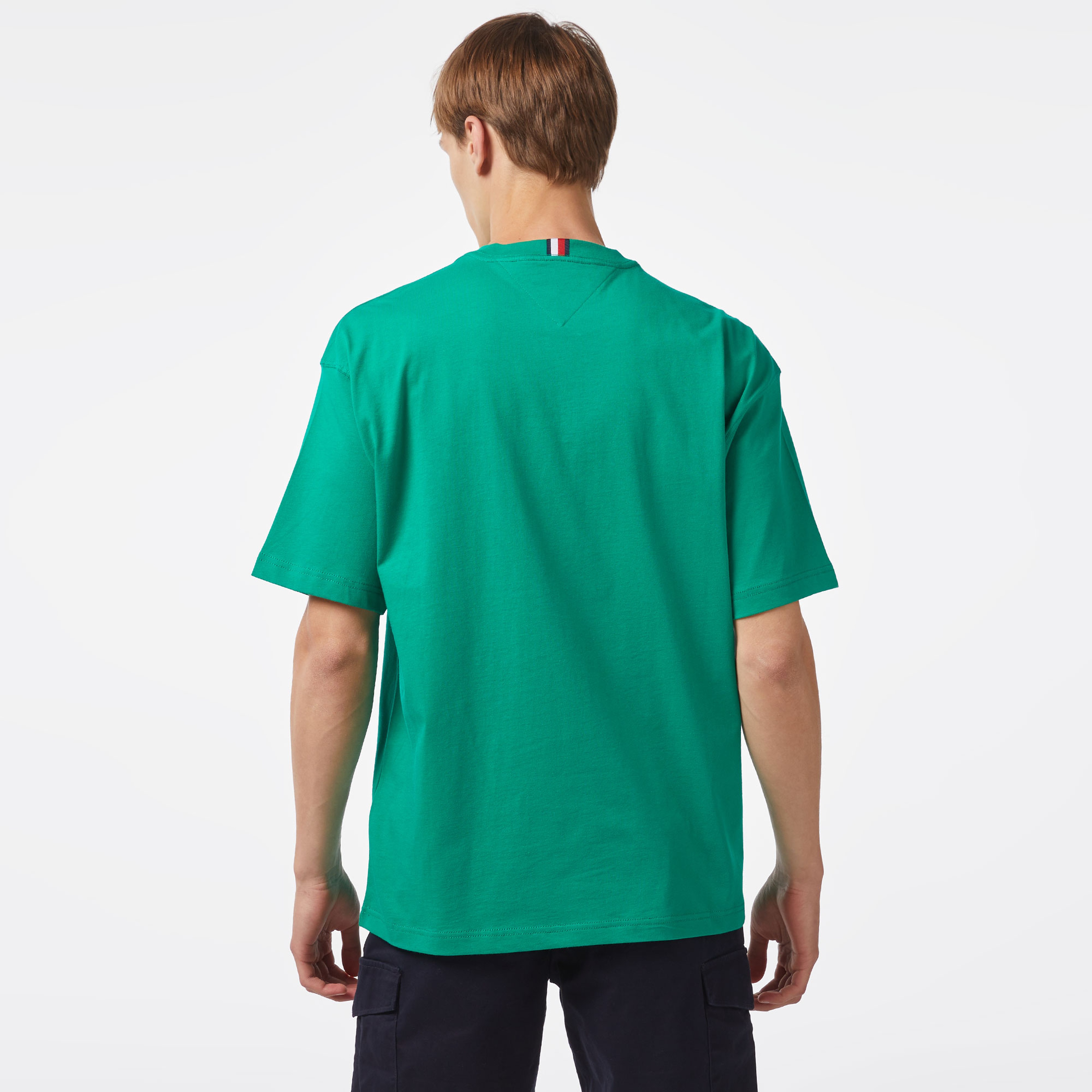 Tommy Hilfiger Erkek Yeşil Tshirt