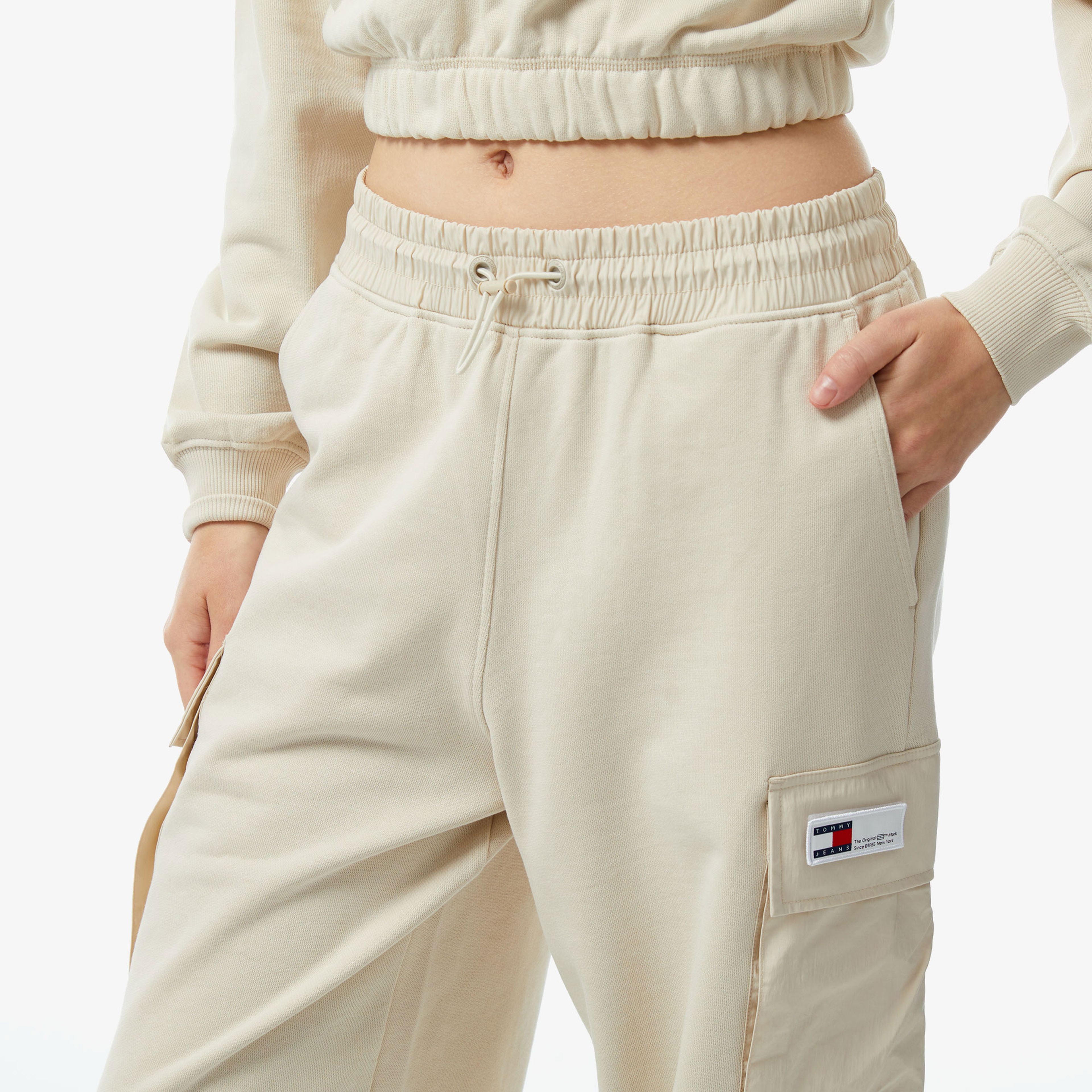 Tommy Hilfiger Kadın Bej Esofman