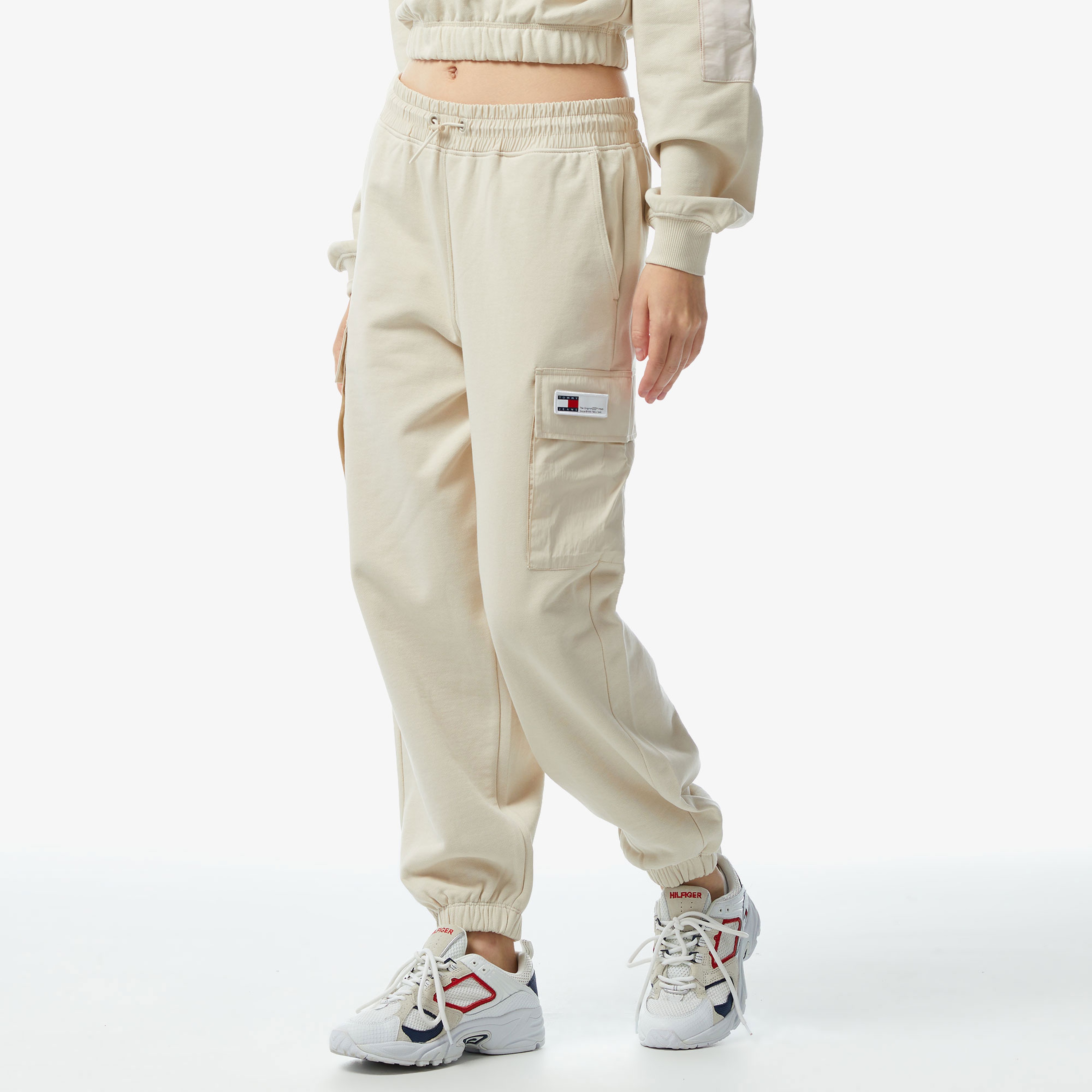 Tommy Hilfiger Kadın Bej Esofman