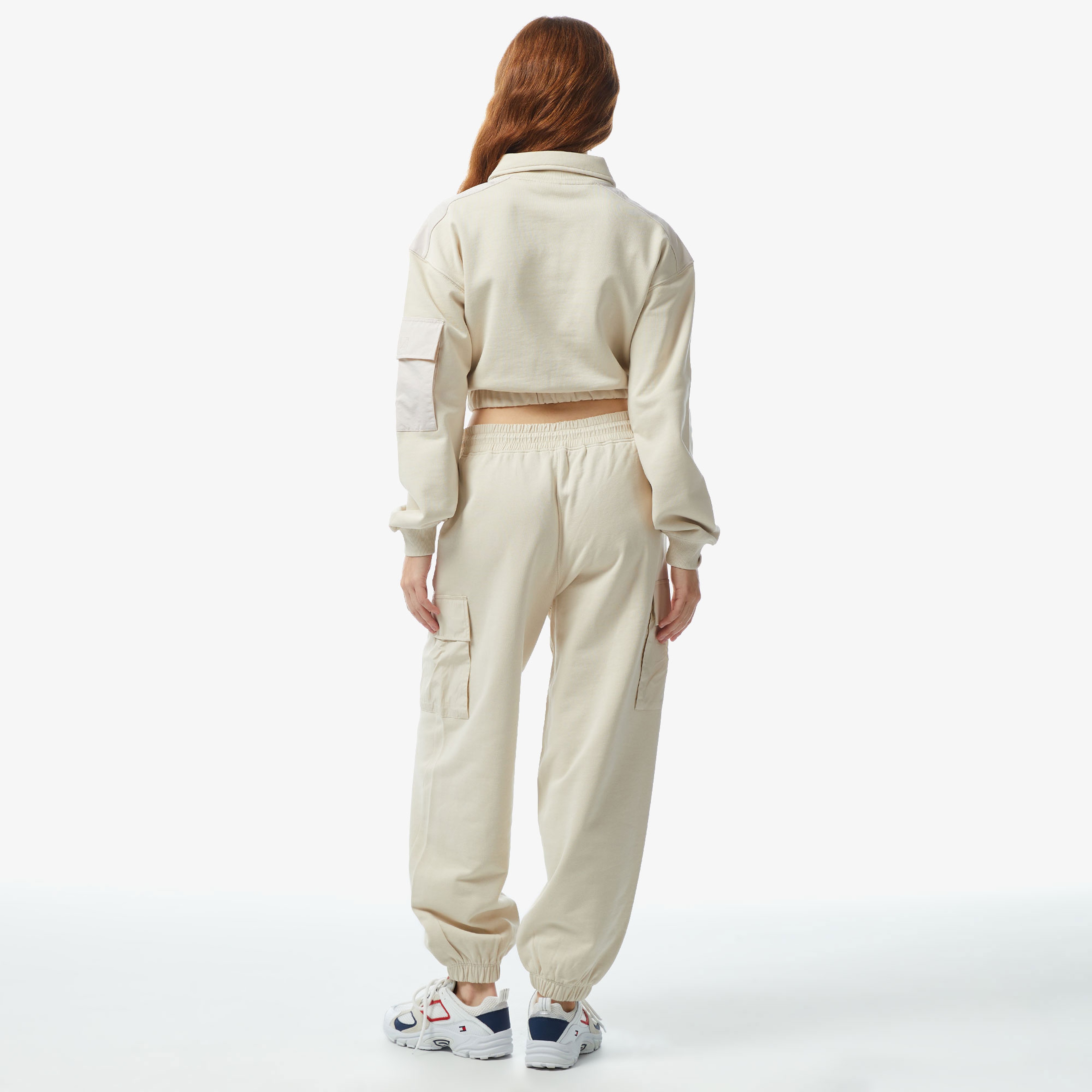 Tommy Hilfiger Kadın Bej Esofman