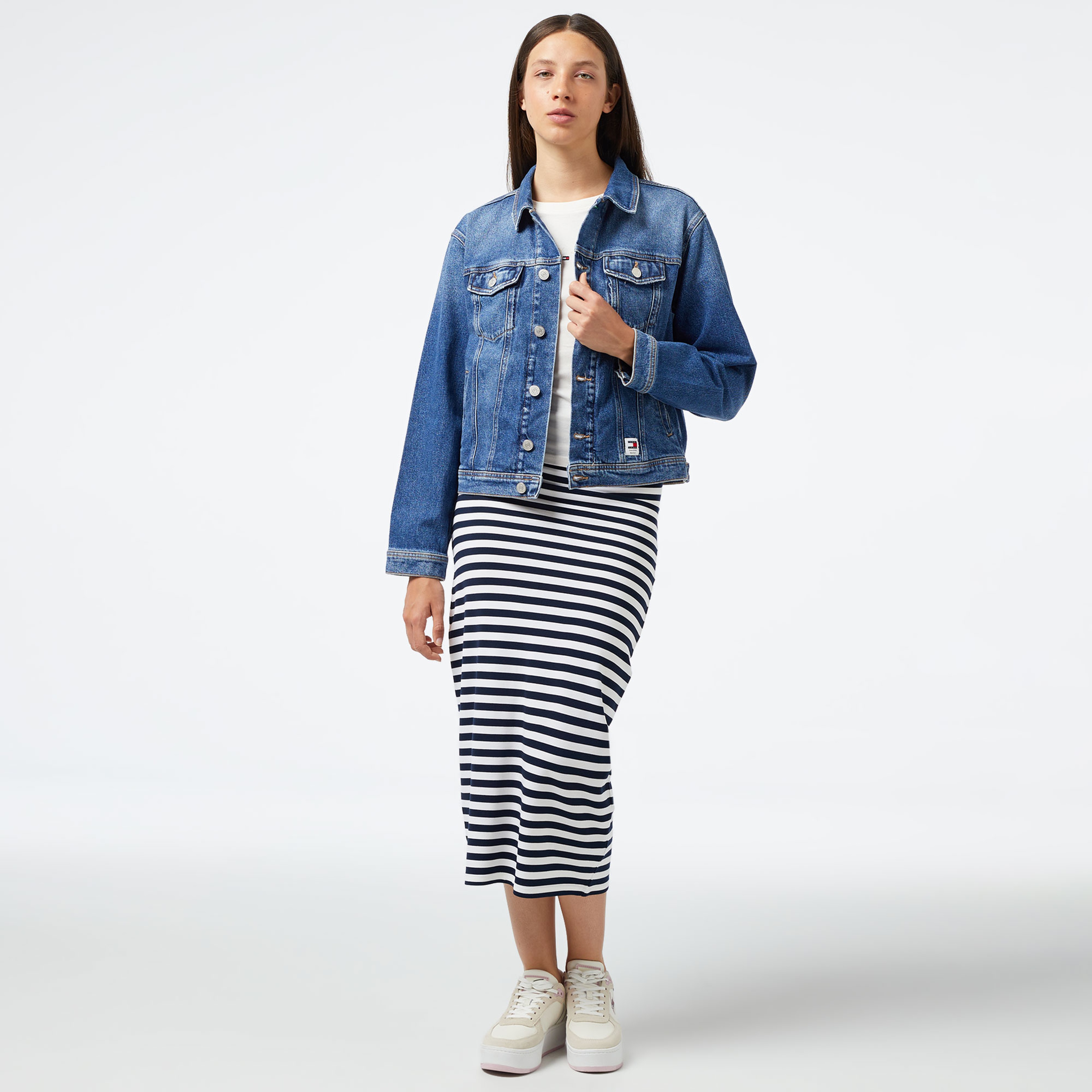 Tommy Hilfiger Kadın Mavi Mont