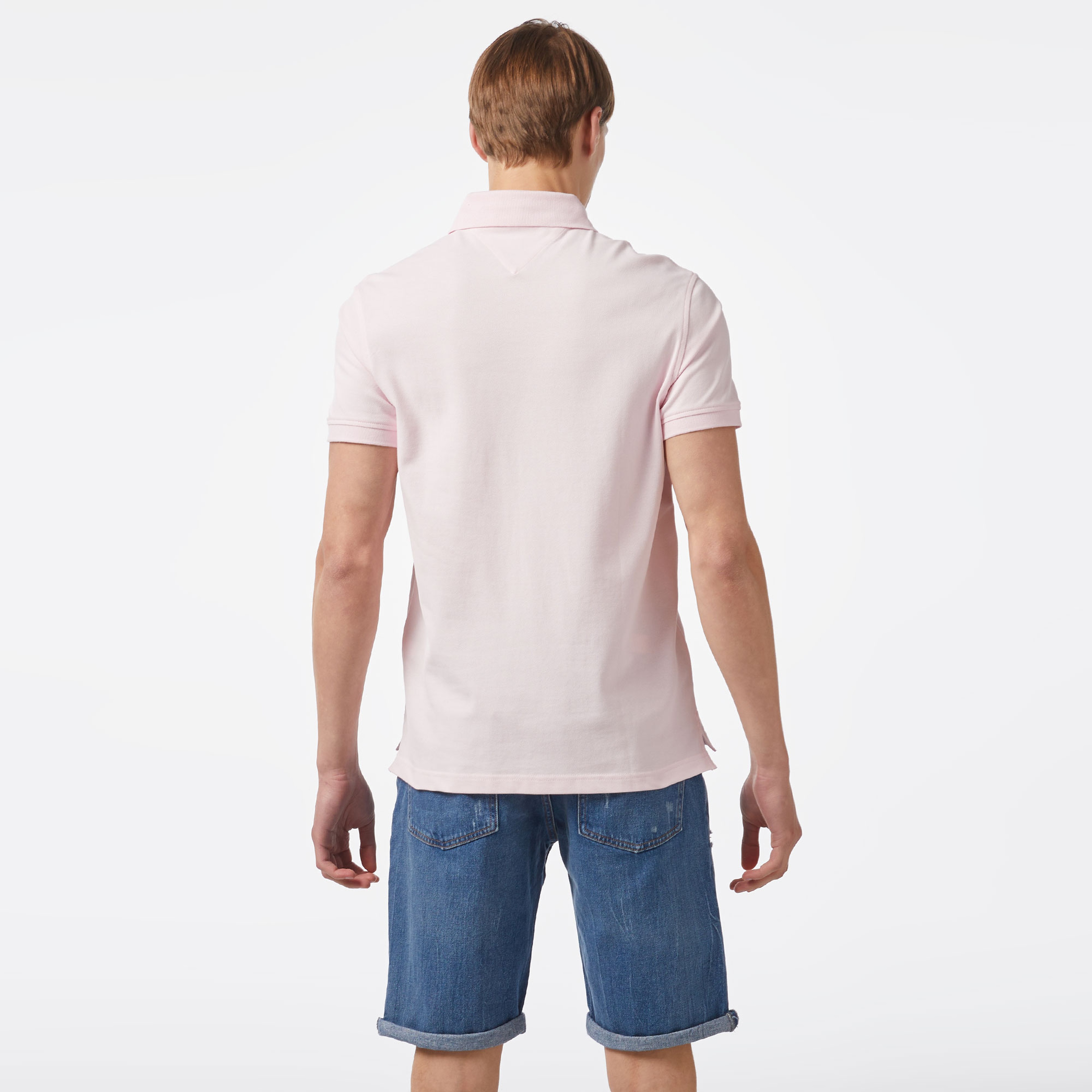 Tommy Hilfiger Erkek Pembe Polo