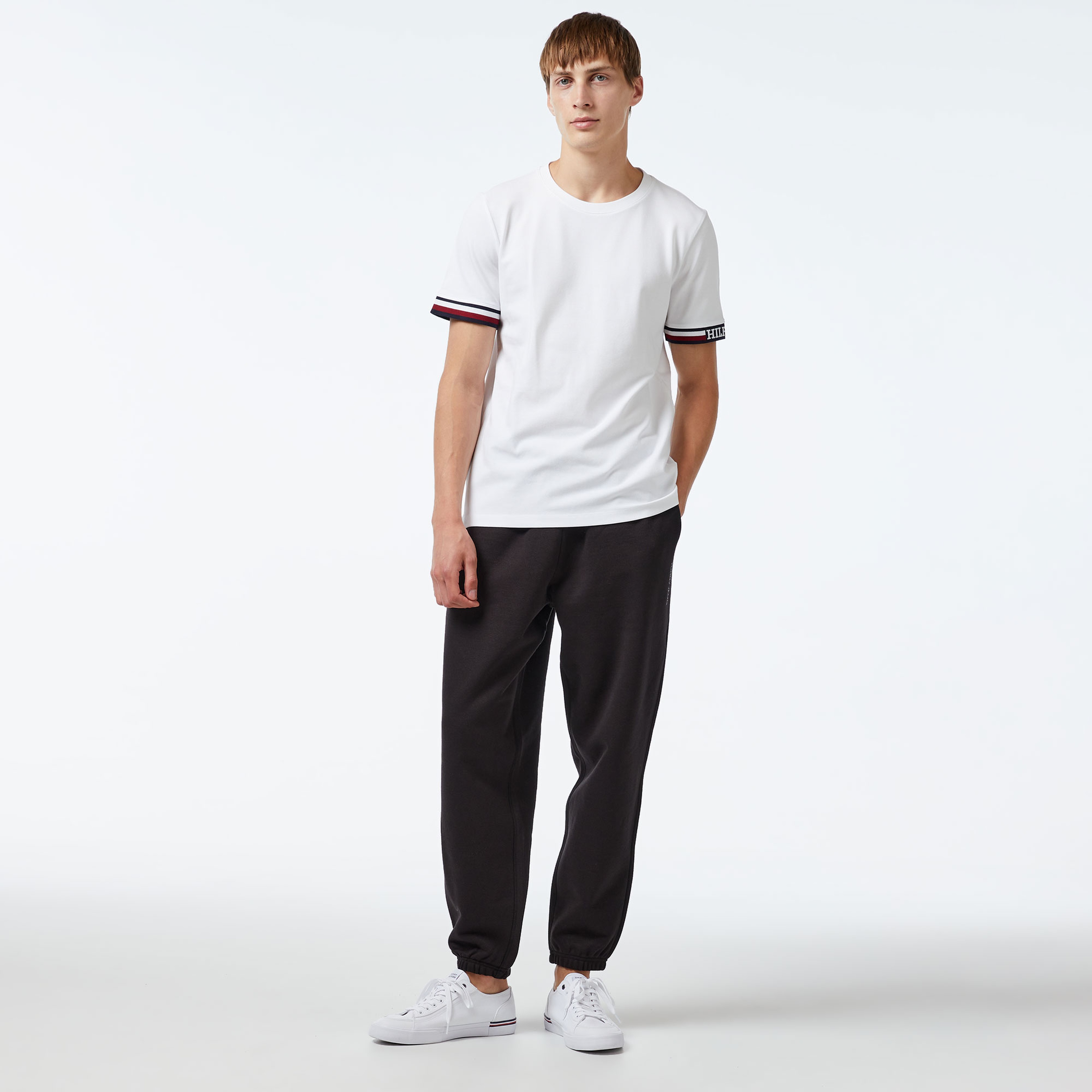 Tommy Hilfiger Erkek Siyah Pantolon