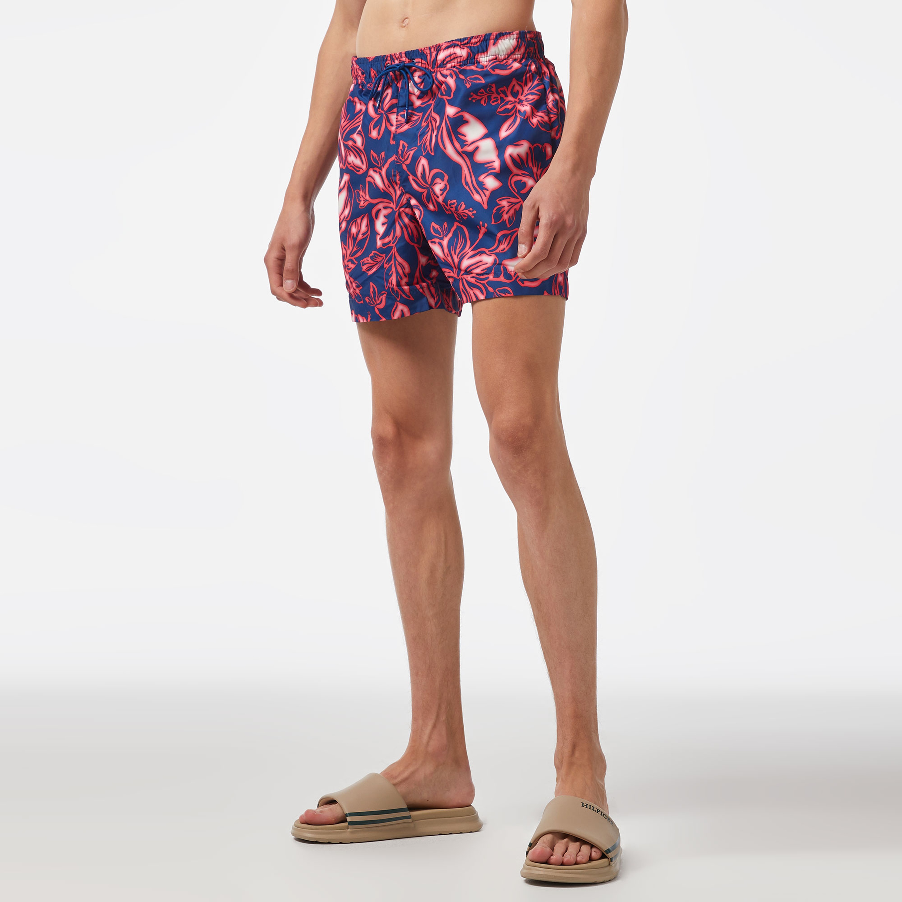 Tommy Hilfiger Erkek Pembe Mayo Şort