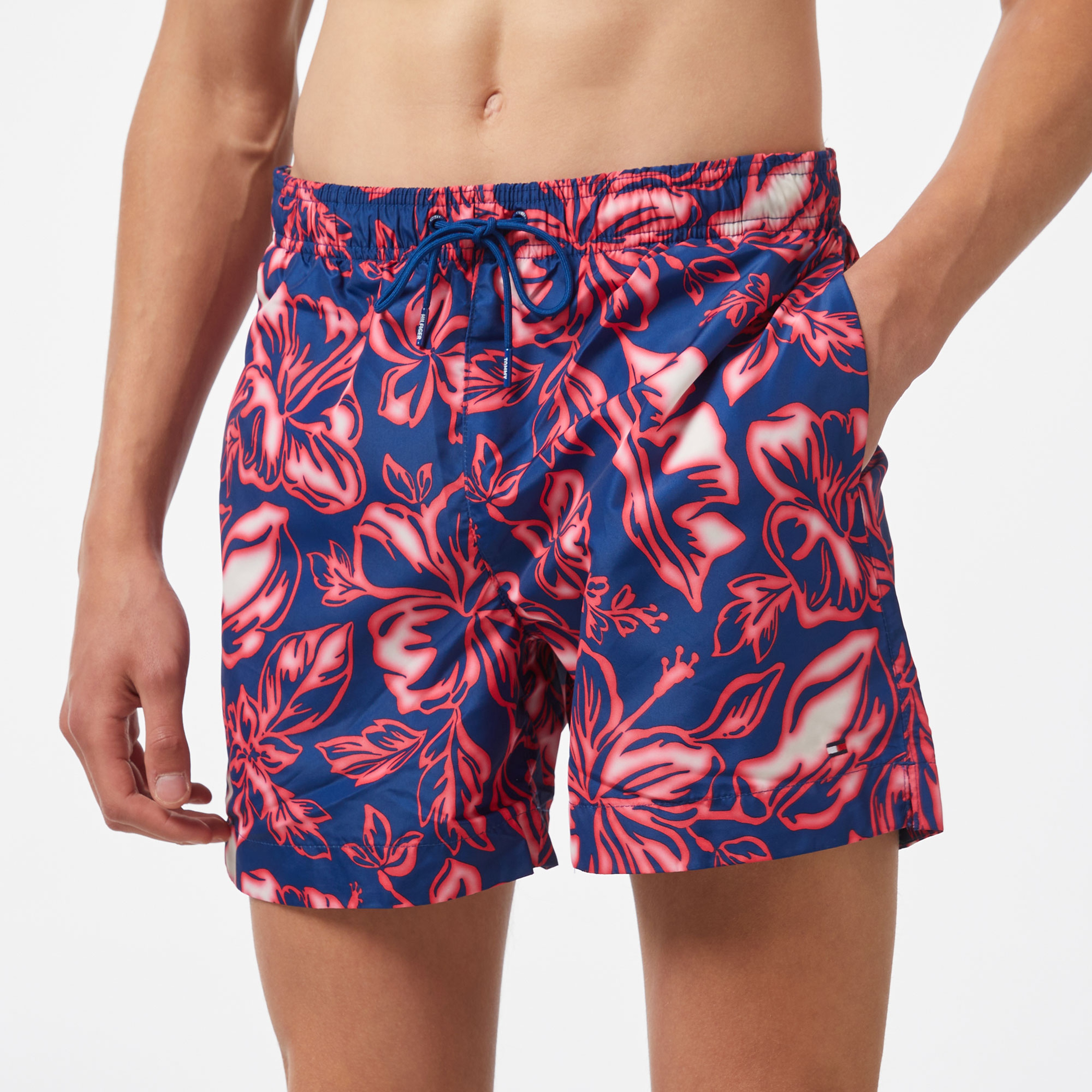 Tommy Hilfiger Erkek Pembe Mayo Şort