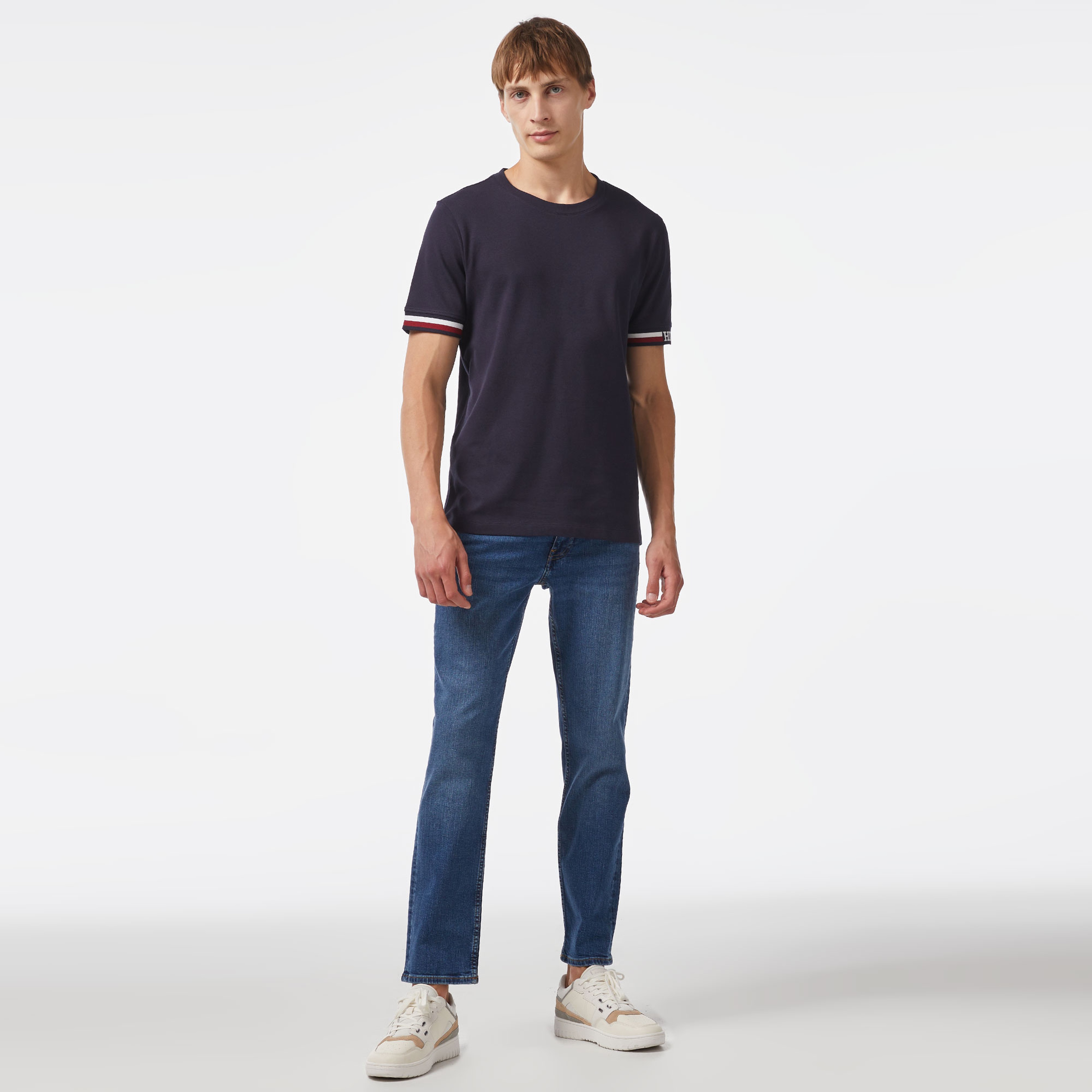 Tommy Hilfiger Erkek Mavi Pantolon