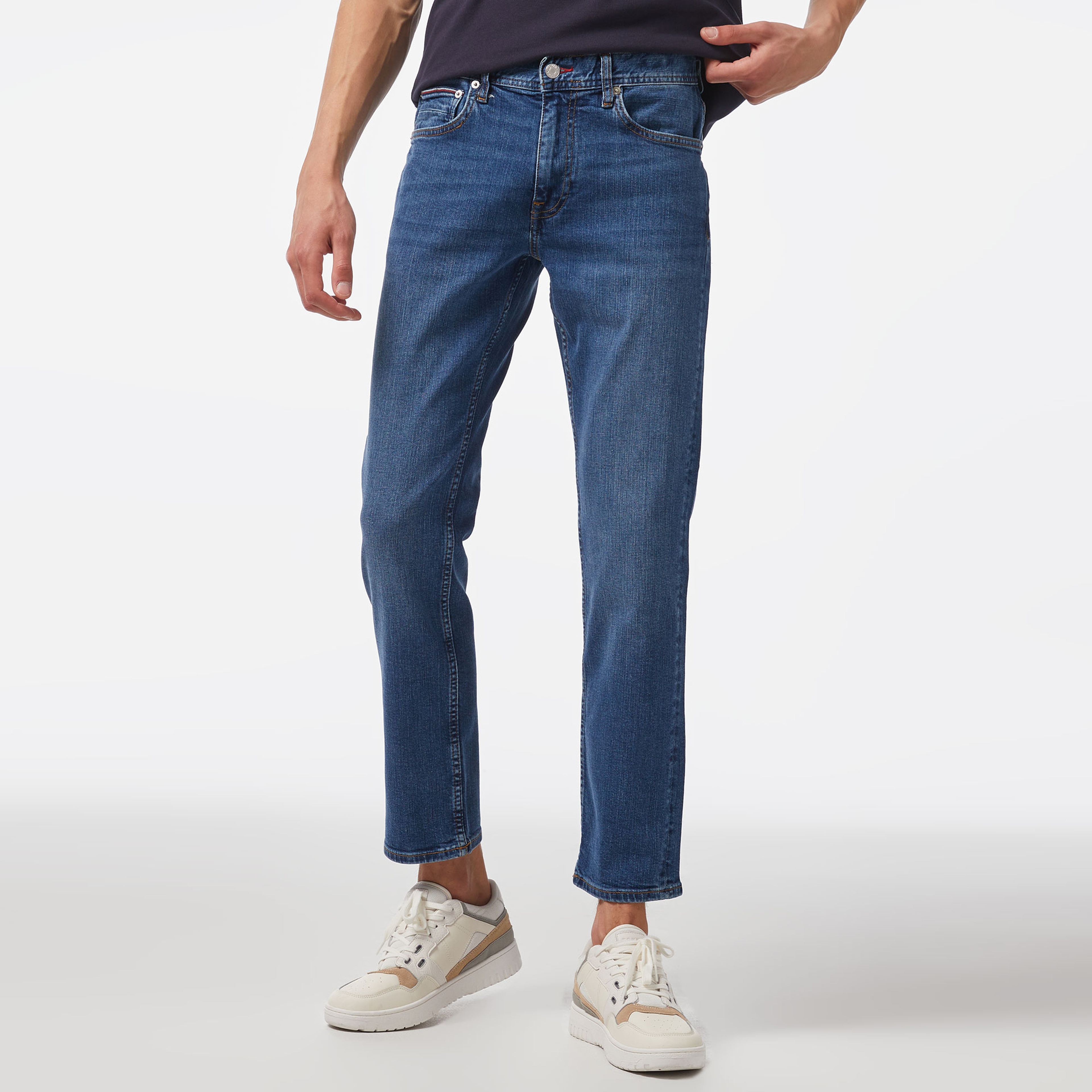 Tommy Hilfiger Erkek Mavi Pantolon