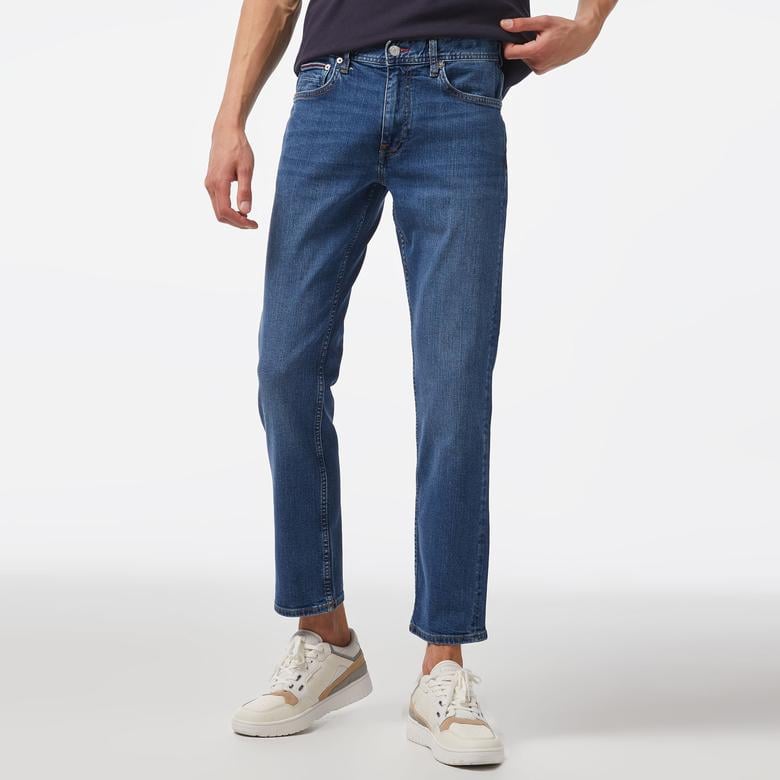 Tommy Hilfiger Erkek Mavi Pantolon