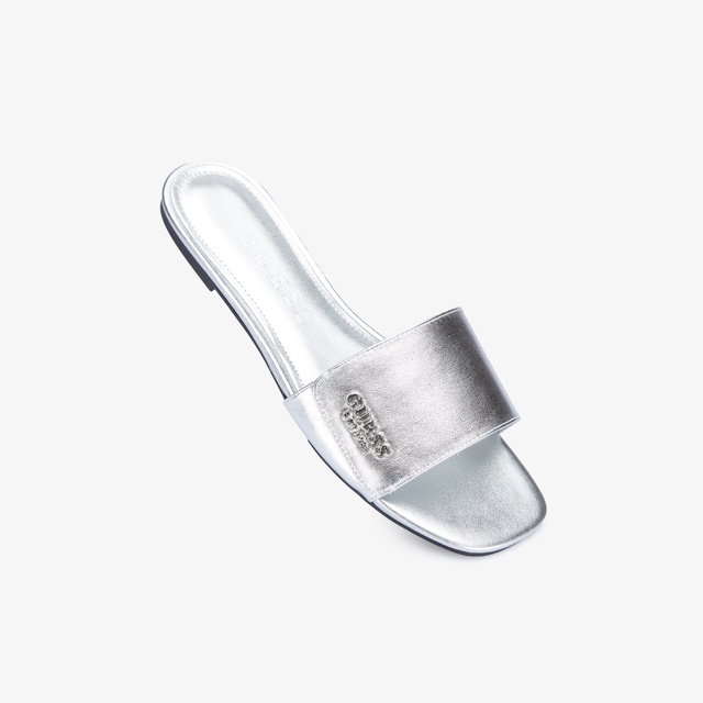 Guess Guess Kadın Gümüş Terlik Sandalet & Terlik | Occasion Gümüş - 5. görsel