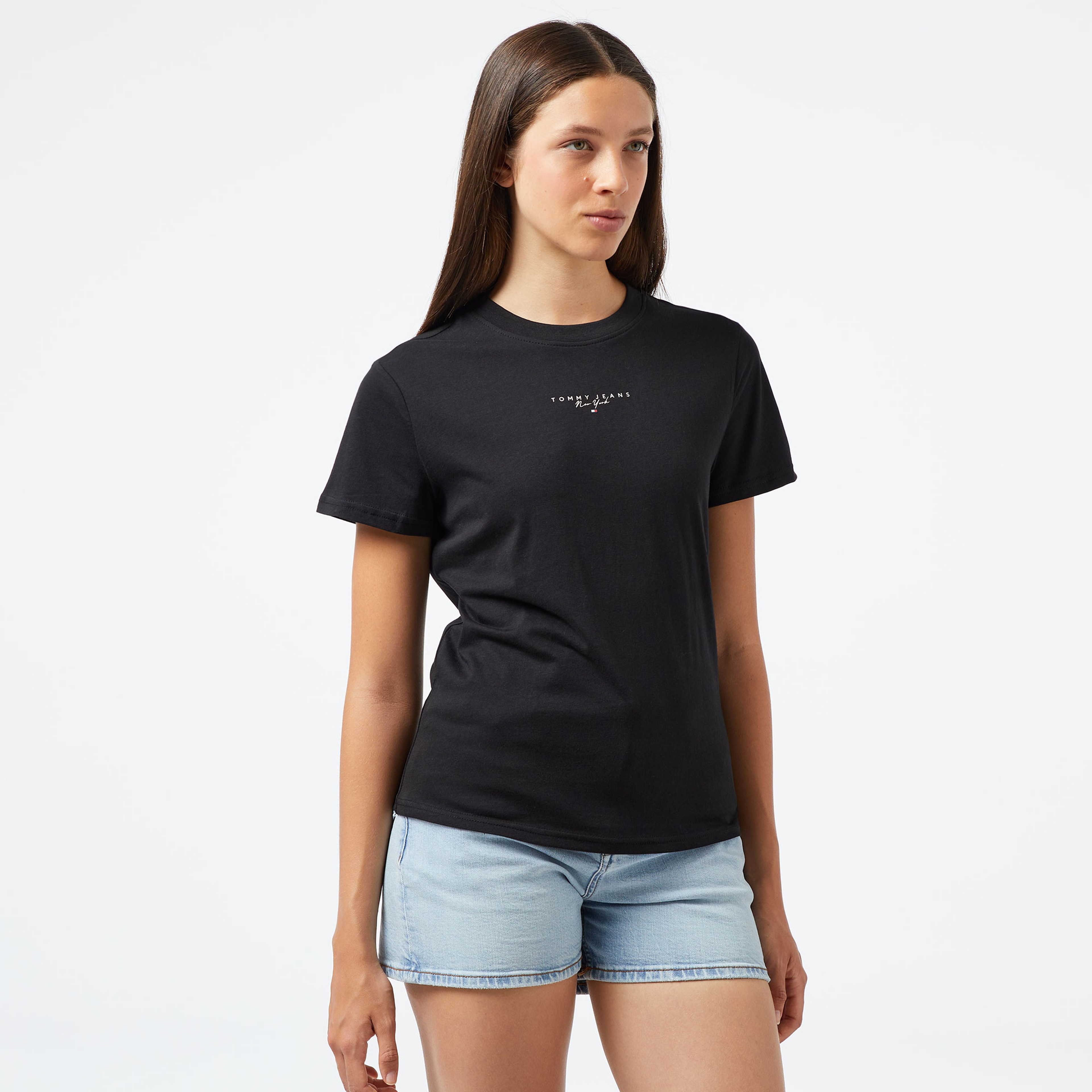 Tommy Hilfiger Kadın Siyah Tshirt