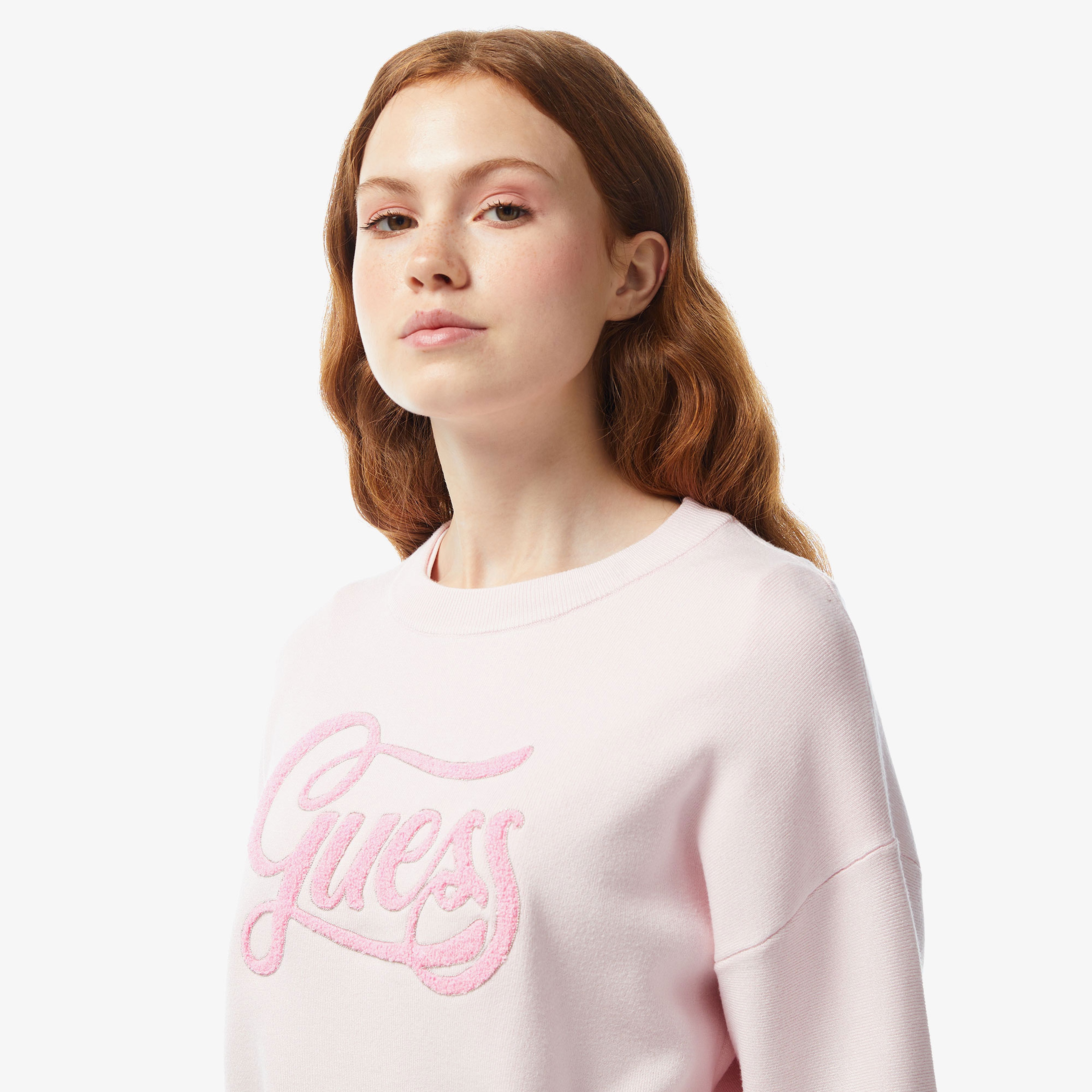 Guess Kadın Pembe Triko