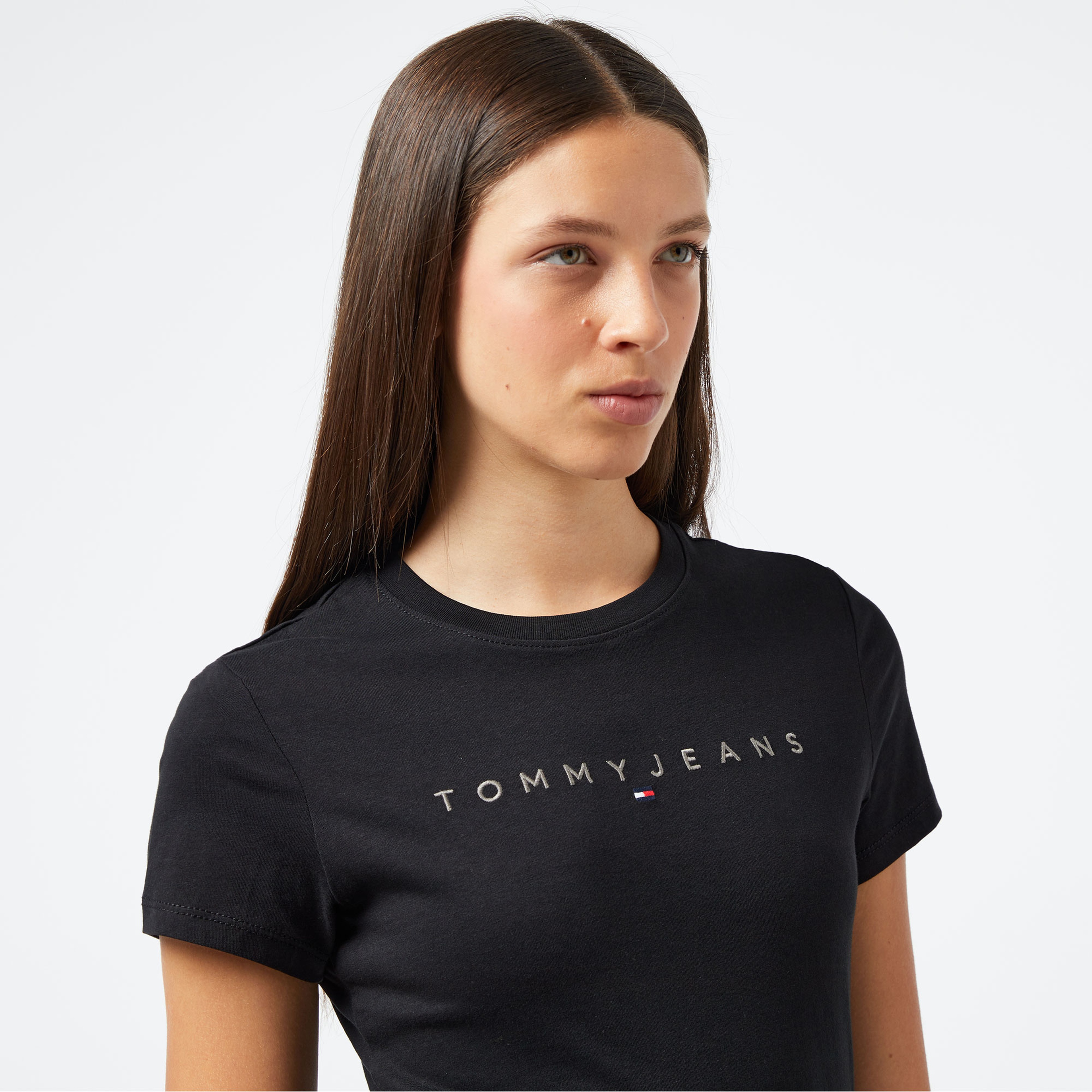 Tommy Hilfiger Kadın Siyah Tshirt