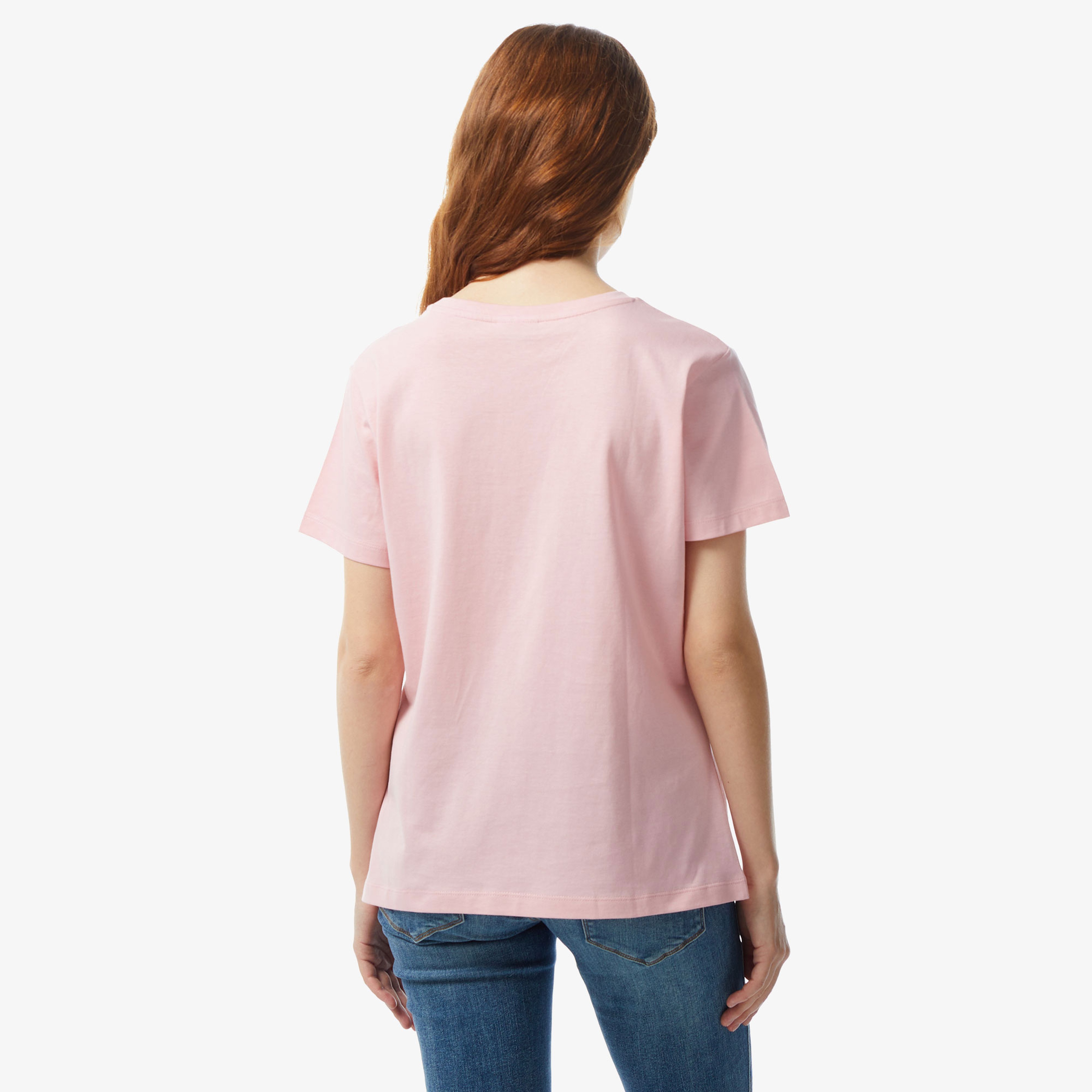Guess Kadın Pembe Tshirt