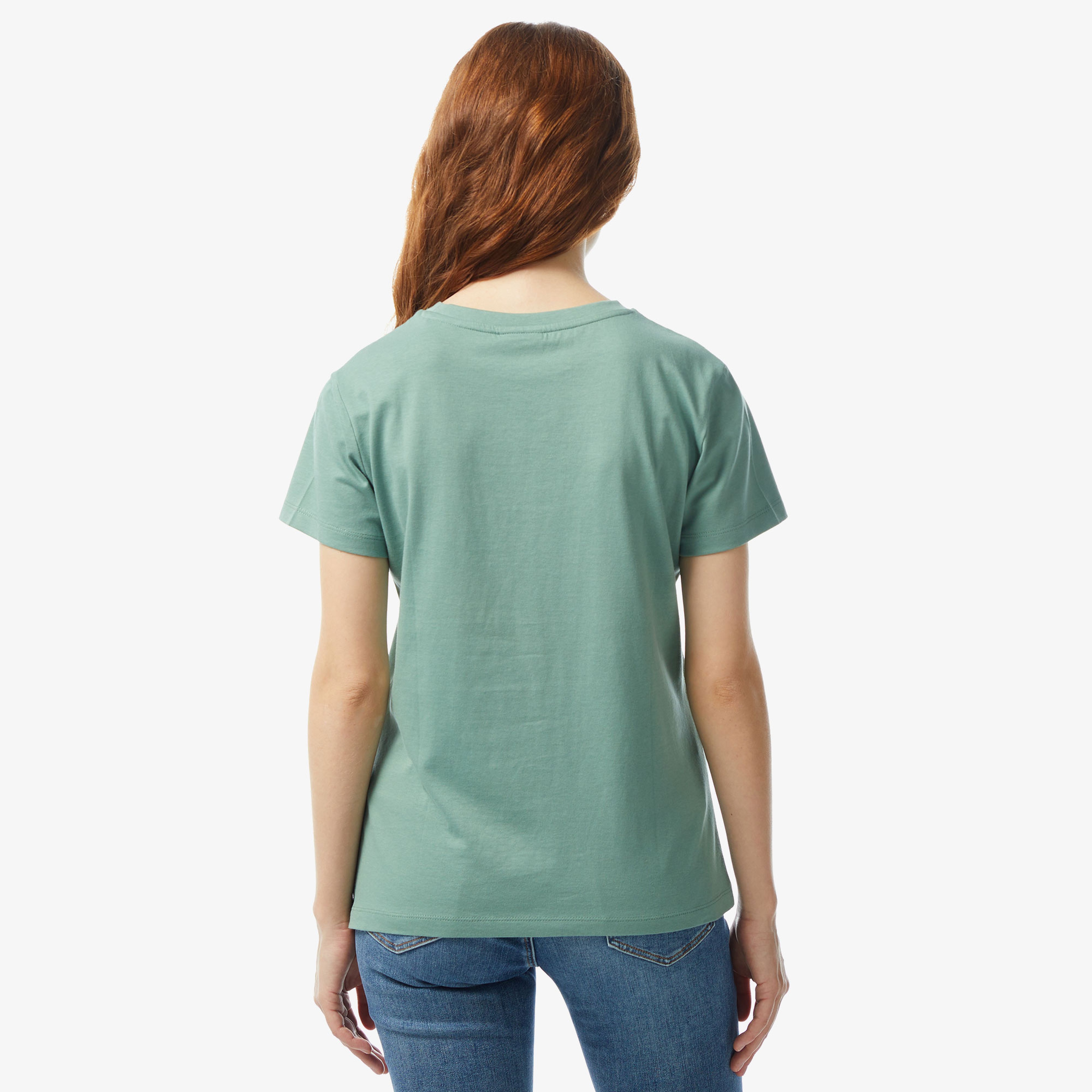 Guess Kadın Yeşil Tshirt