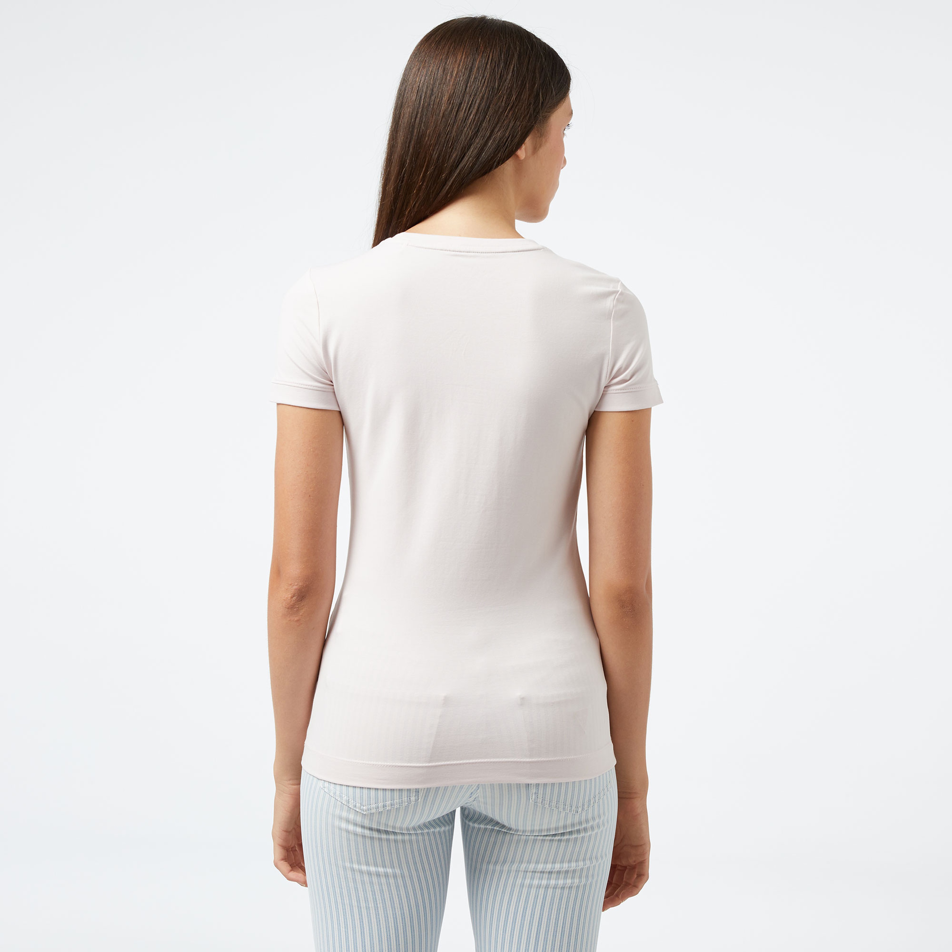 Guess Kadın Pembe Tshirt