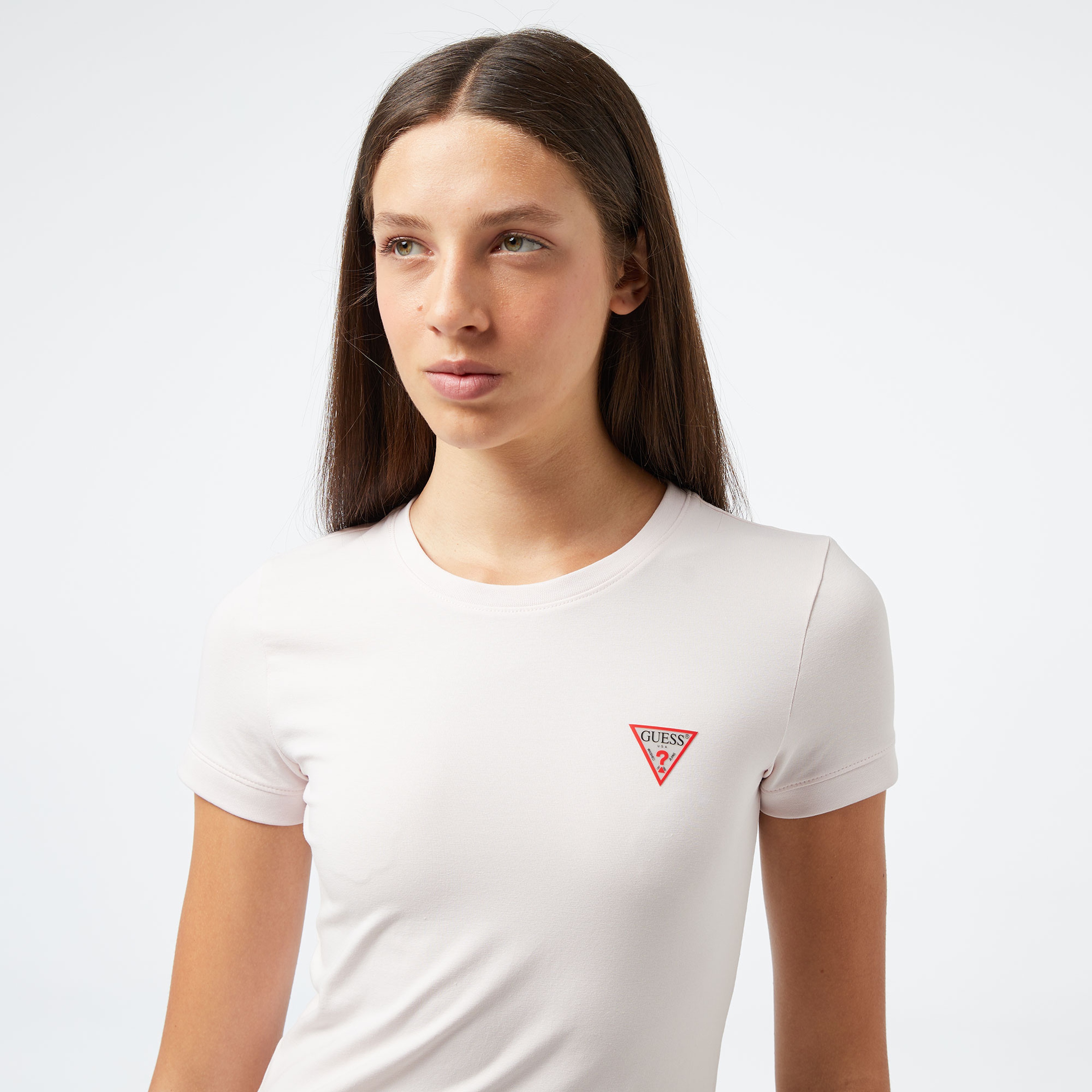 Guess Kadın Pembe Tshirt