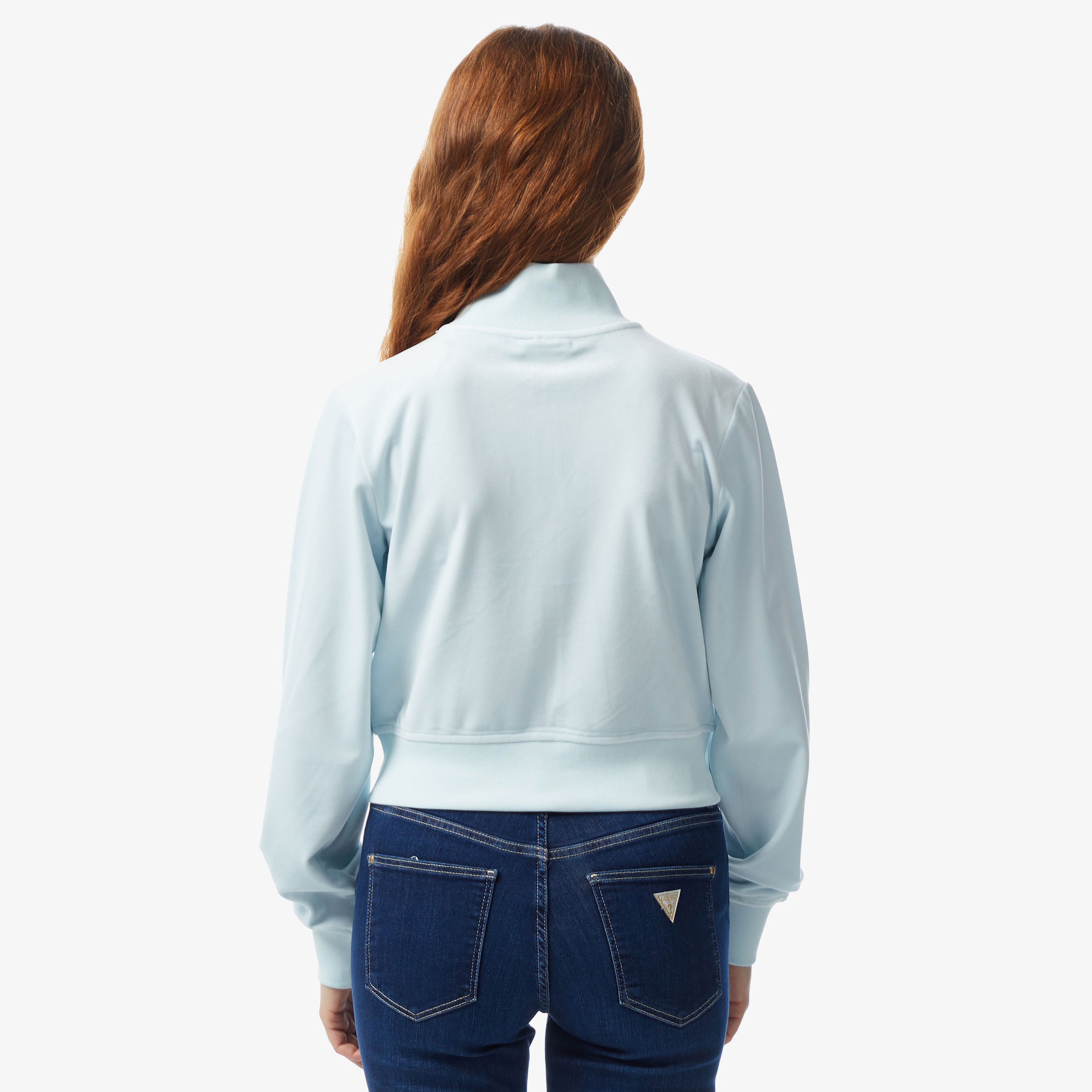 Guess Kadın Mavi Sweatshirt