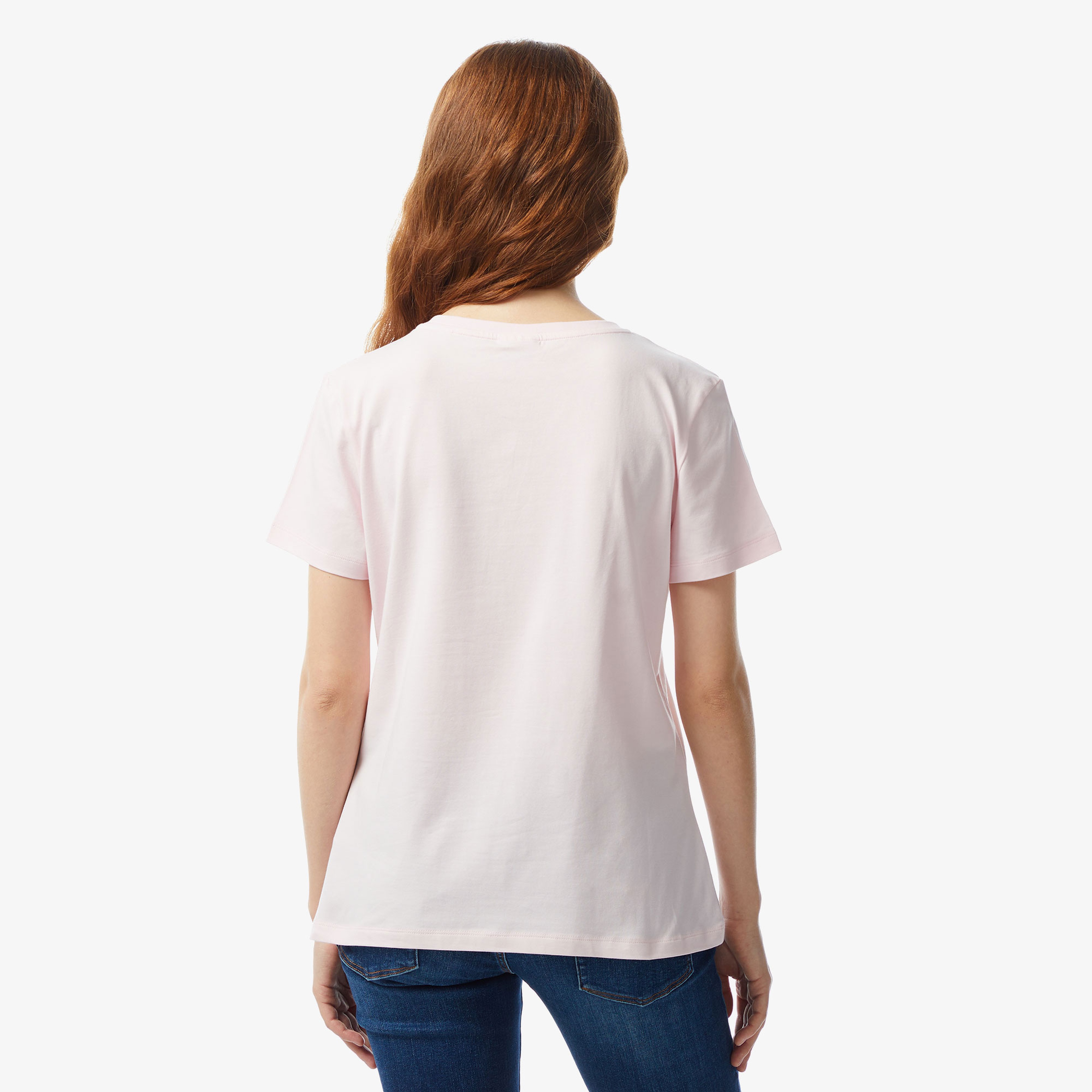 Guess Kadın Pembe Tshirt