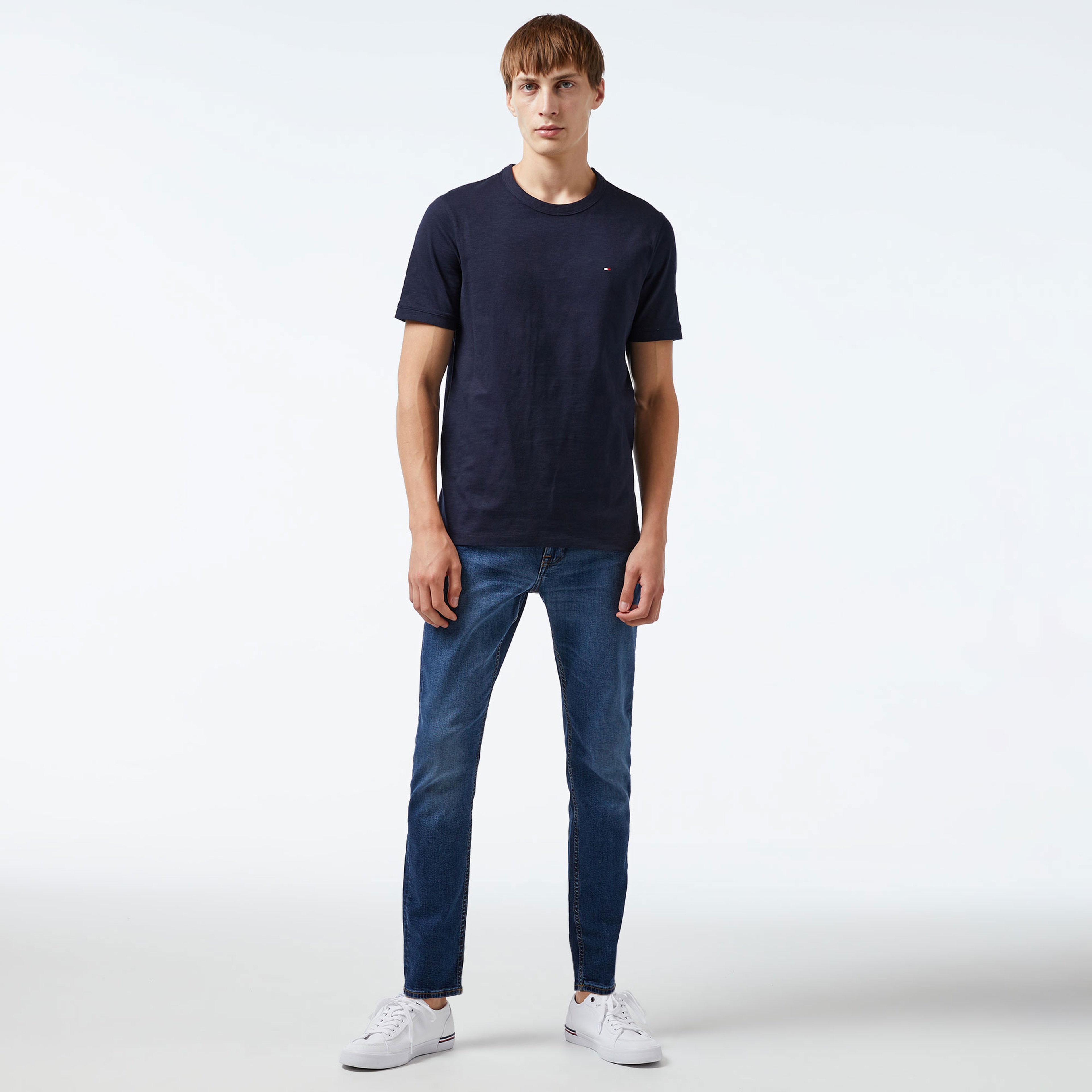 Tommy Hilfiger Erkek Mavi Pantolon