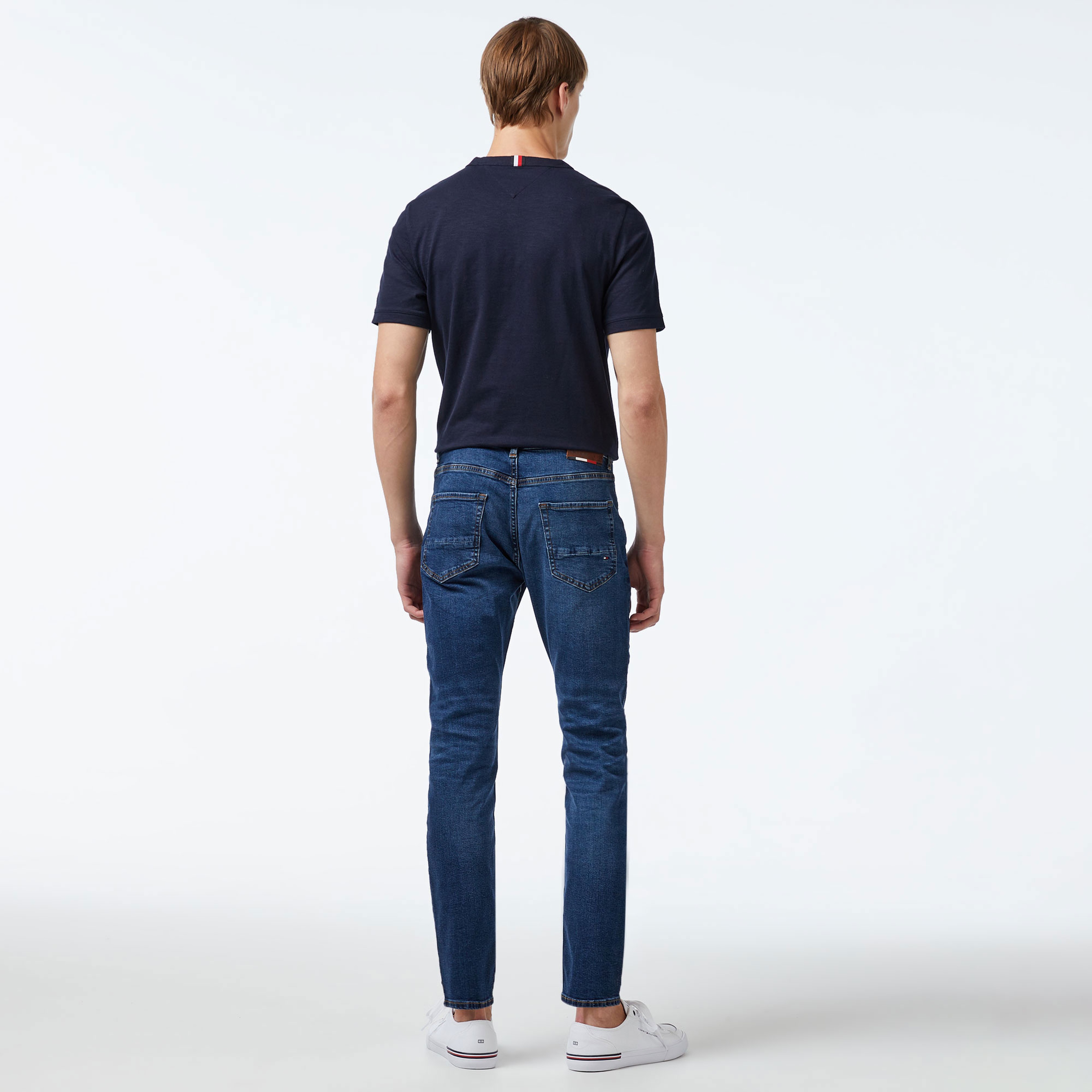 Tommy Hilfiger Erkek Mavi Pantolon